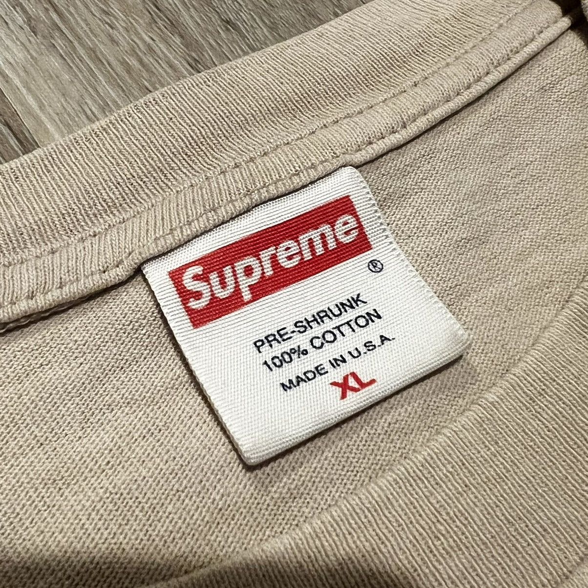 Supreme Supreme Tan Bogo Tan Box logo tee Sand bogo tonal 2003 tee Size US XL / EU 56 / 4 - 14 Thumbnail