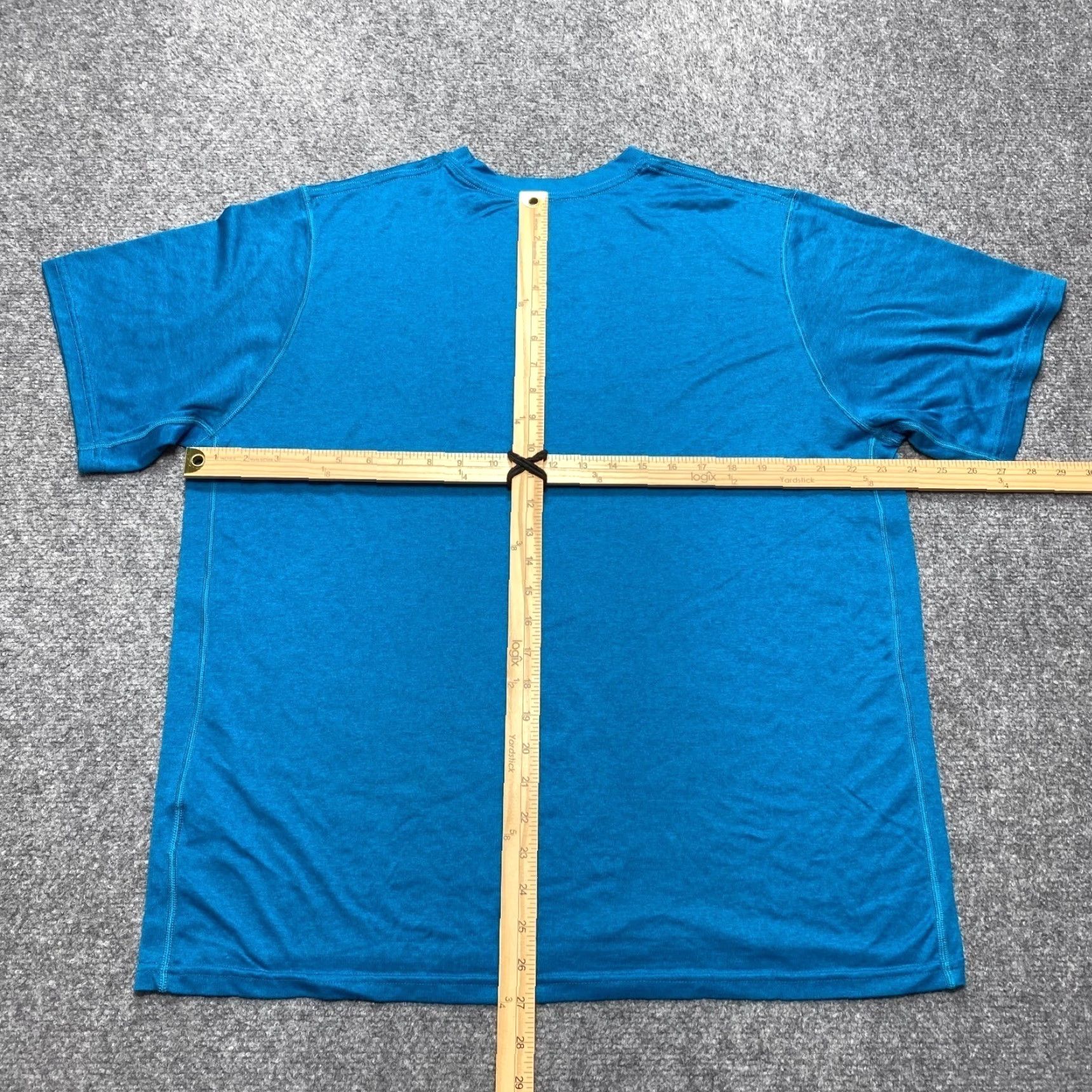 Nike Nike Shirt Mens XL Blue Dri-FIT Swoosh Short Sleeve Size US XL / EU 56 / 4 - 5 Thumbnail