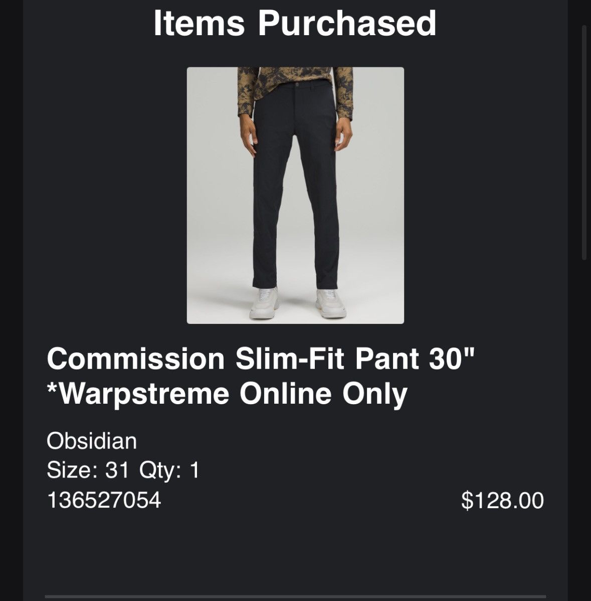 Lululemon Lululemon Warpstreme Pants Size US 31 - 4 Thumbnail