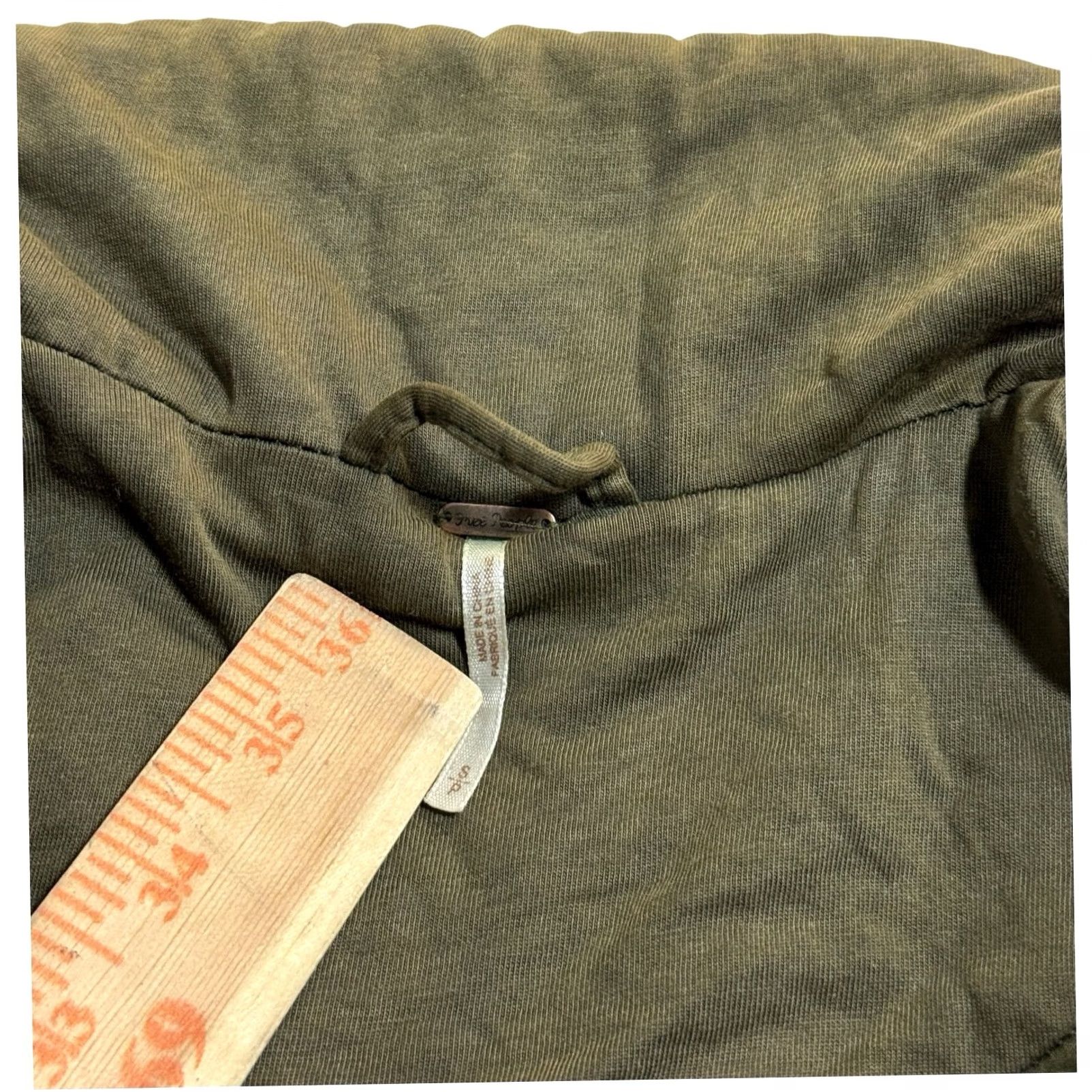 Free People Free People Jacket Blazer Quilted Pillow Olive Green Tawny Sz S Women Size XS / US 0-2 / IT 36-38 - 3 Thumbnail
