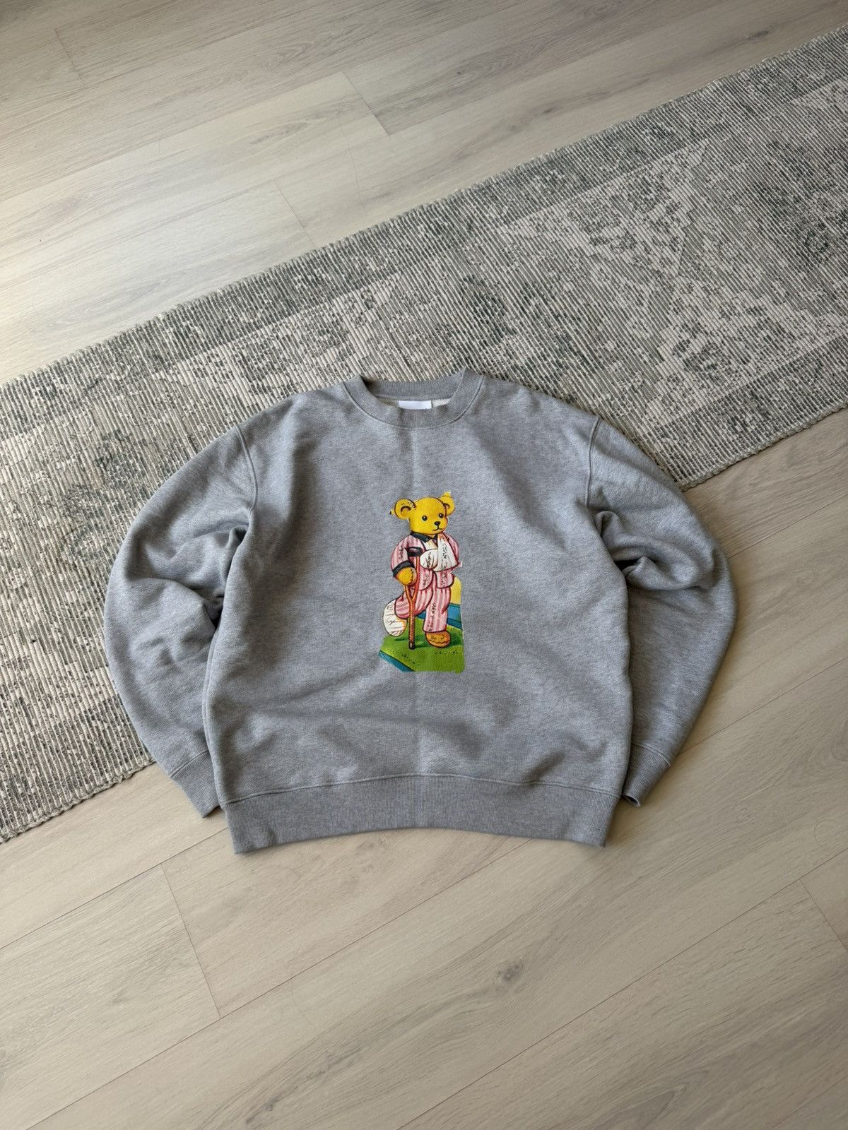 Soulland Soulland Polo Bear Style Logo Heavy Sweatshirt Crewneck Size US XL / EU 56 / 4 - 1 Thumbnail