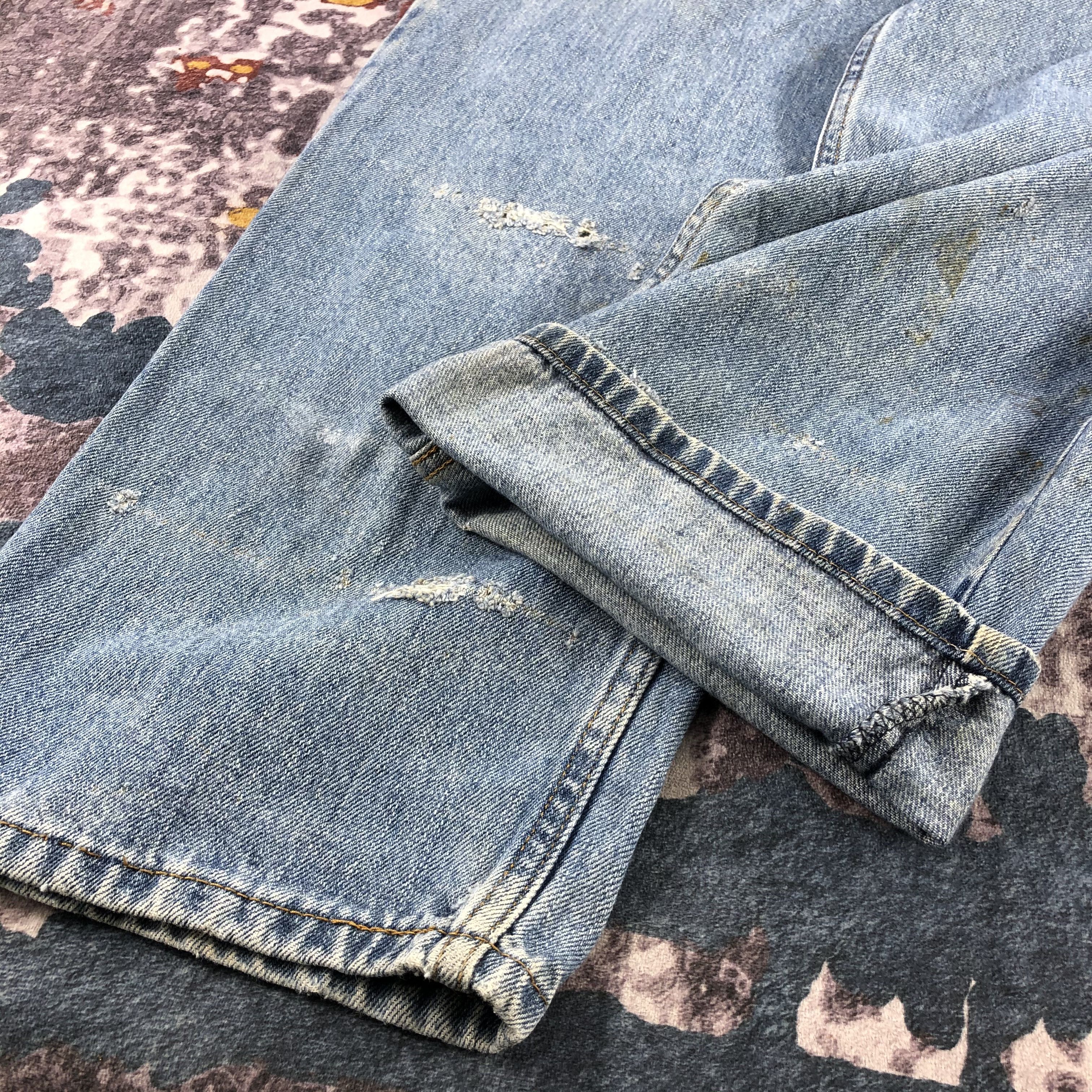 Levi's × Vintage Vintage Blue Wash Levis 550 Jeans-JM3171 Size US 39 - 8 Thumbnail