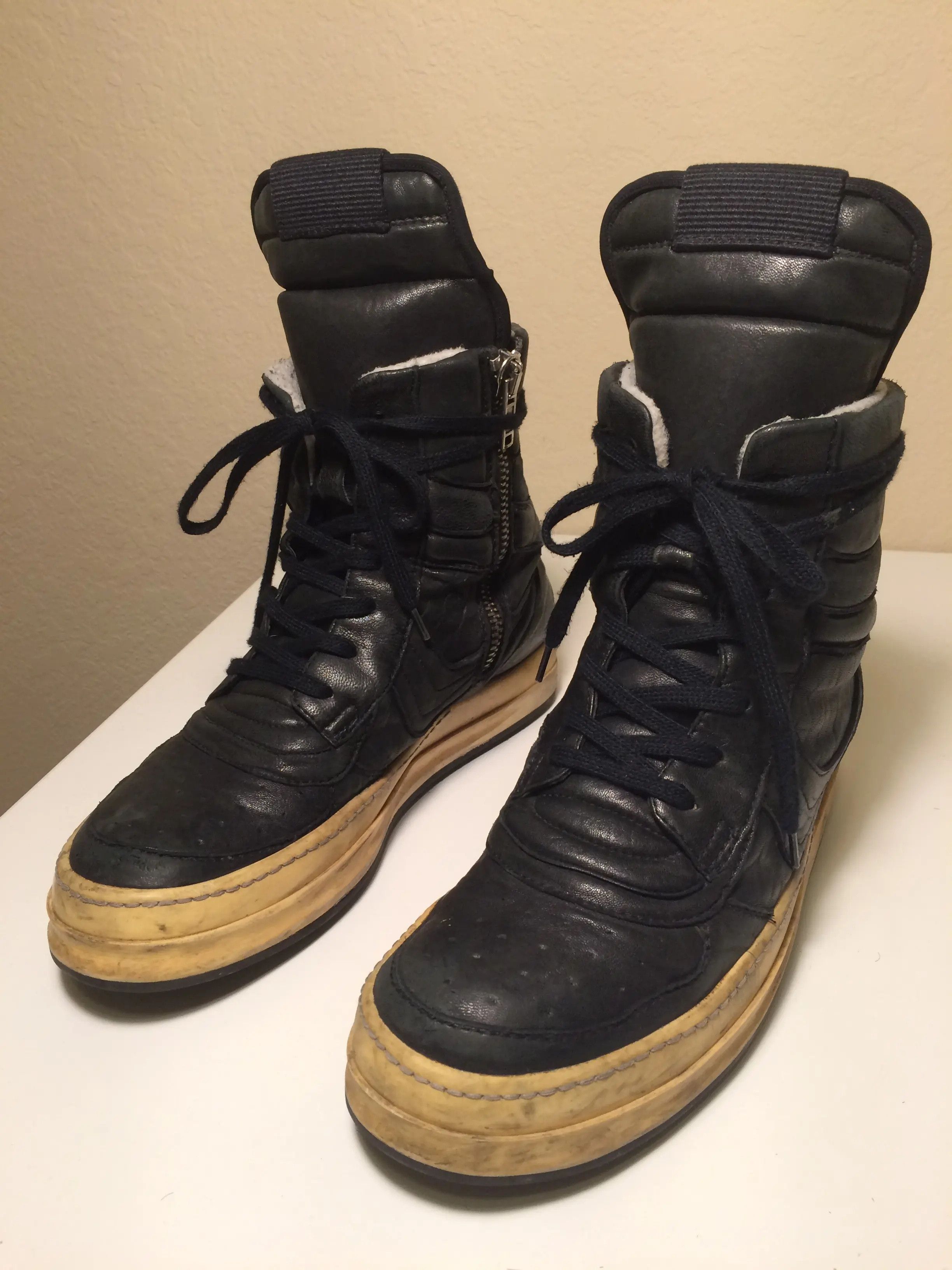 Rick Owens AW06 Dustulator Geodunks Size US 9 / EU 42 - 11 Thumbnail