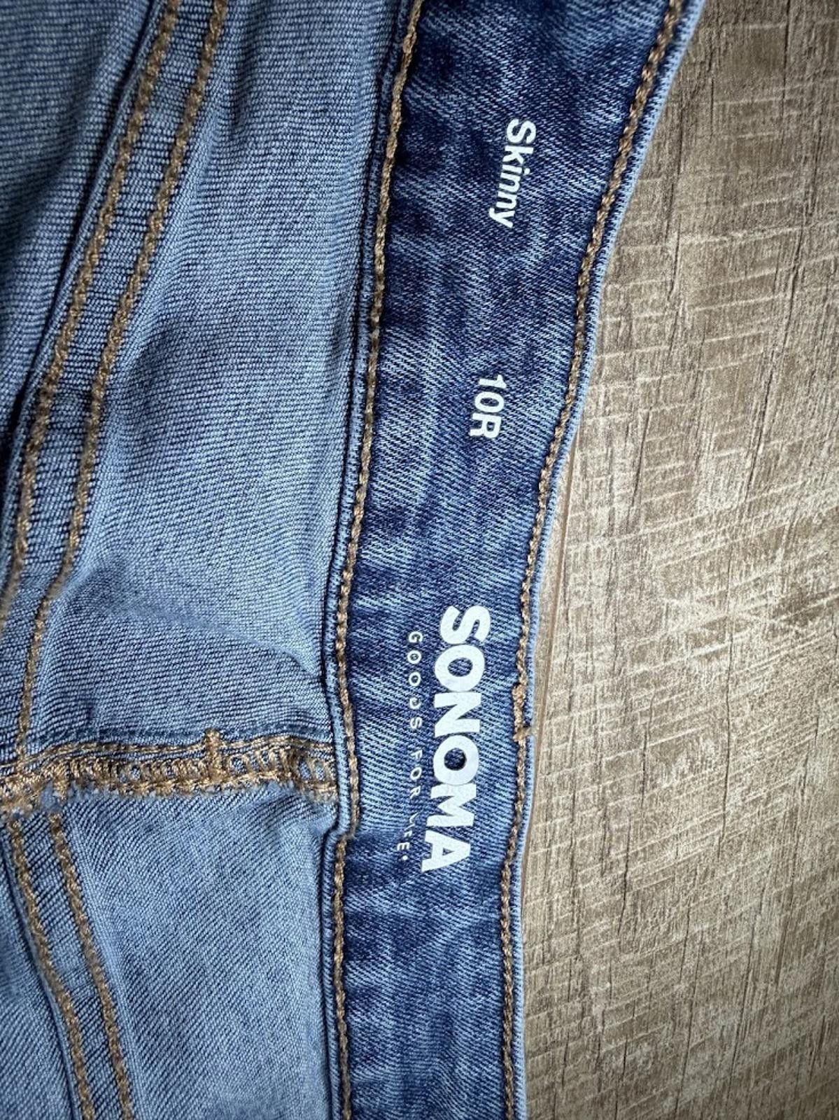 Sonoma Sonoma Goods For Life High Rise Skinny Jeans Size 32" / US 10 / IT 46 - 4 Thumbnail