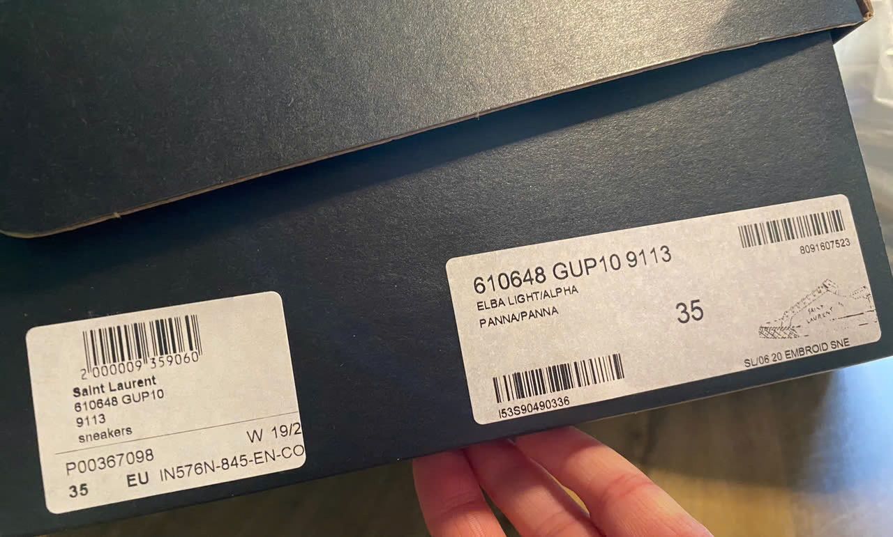 Saint Laurent Paris Saint Laurent Logo sneakers canvas Size US 5 / IT 35 - 11 Thumbnail
