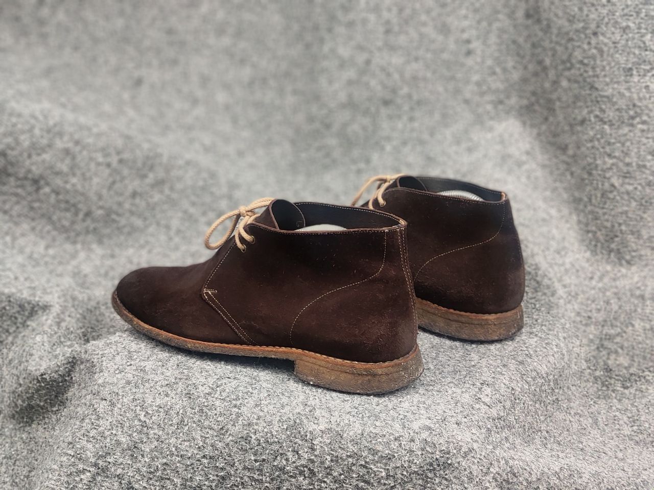 Church's Church's Sahara Suede Dark Brown Leather lace Chukka Boots Size US 9.5 / EU 42-43 - 7 Thumbnail