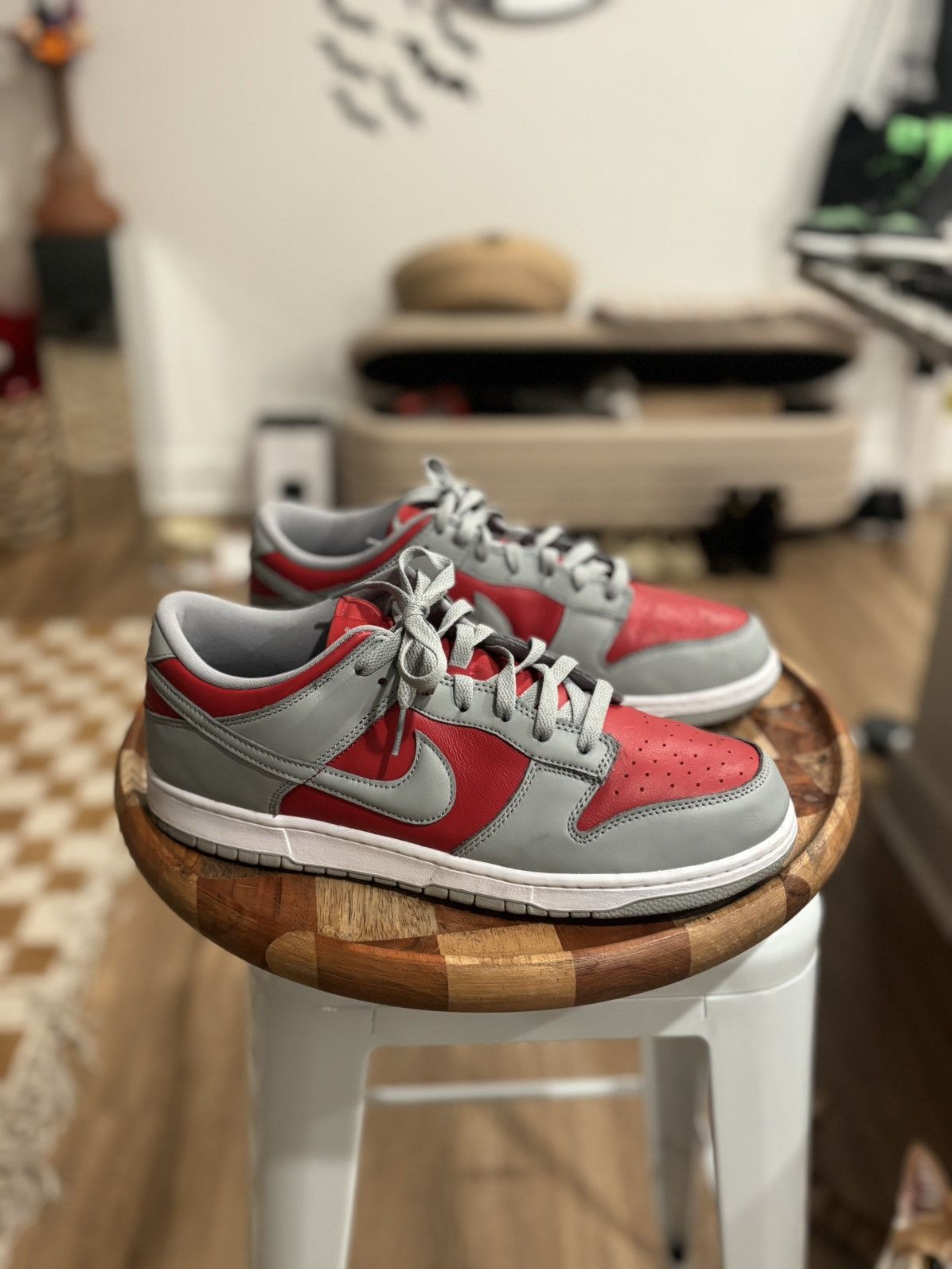 Nike “Ultra Man” Nike Low Dunks Size US 11.5 / EU 44-45 - 2 Thumbnail