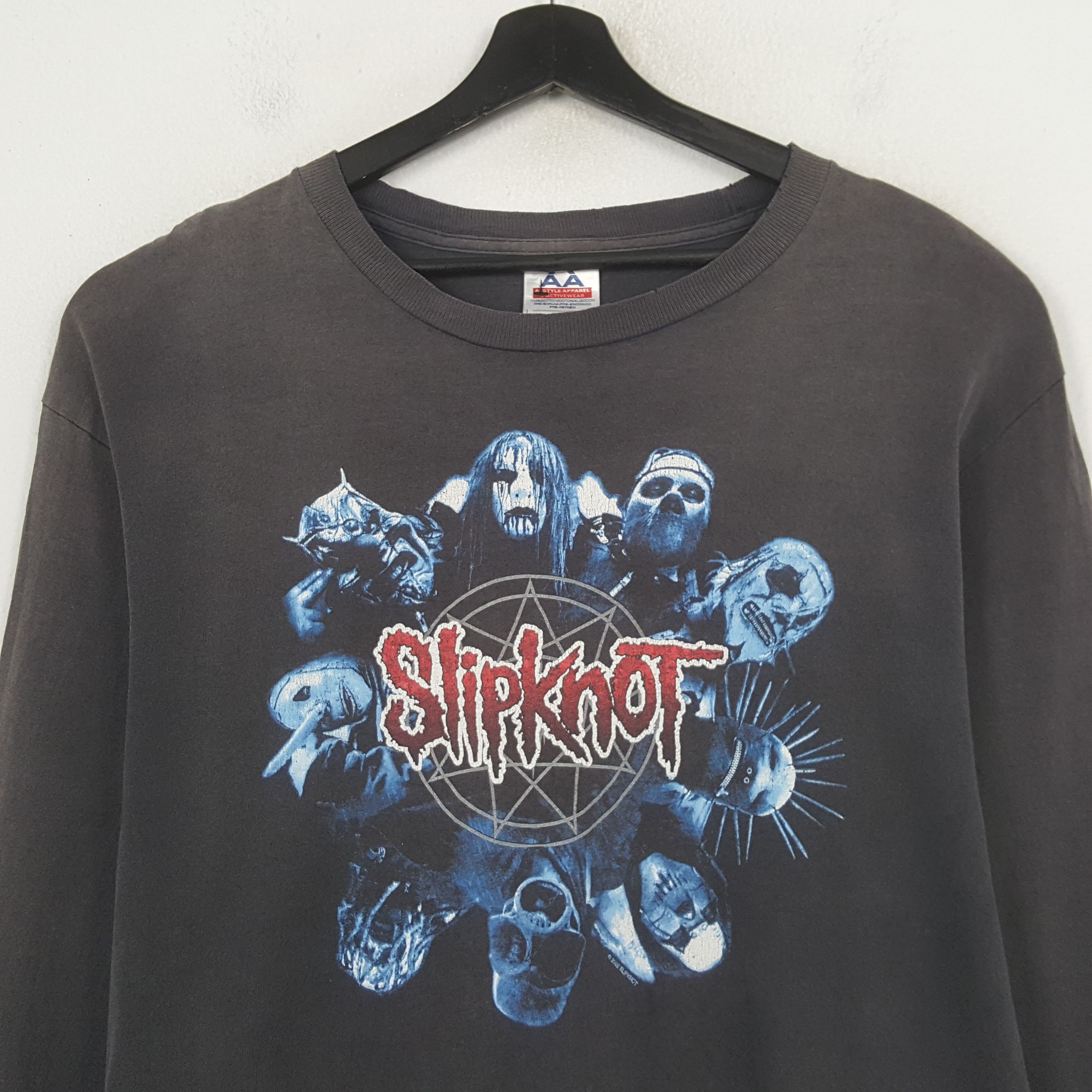 Band Tees Slipknot Rock Band Music Tshirt C299N63 Size US L / EU 52-54 / 3 - 2 Thumbnail