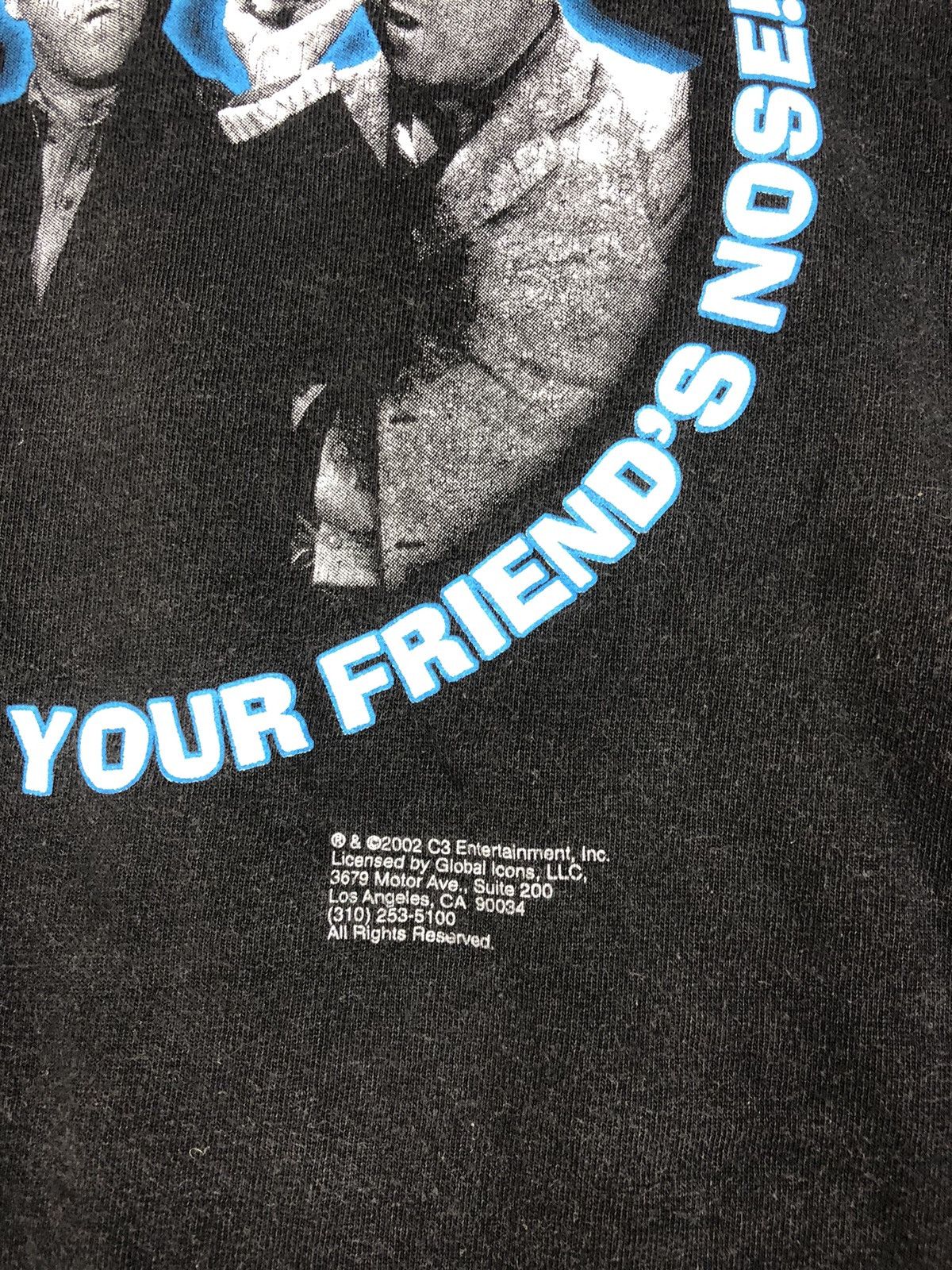 Vintage Vintage Y2K The Three Stooges T Shirt Size US XL / EU 56 / 4 - 7 Thumbnail