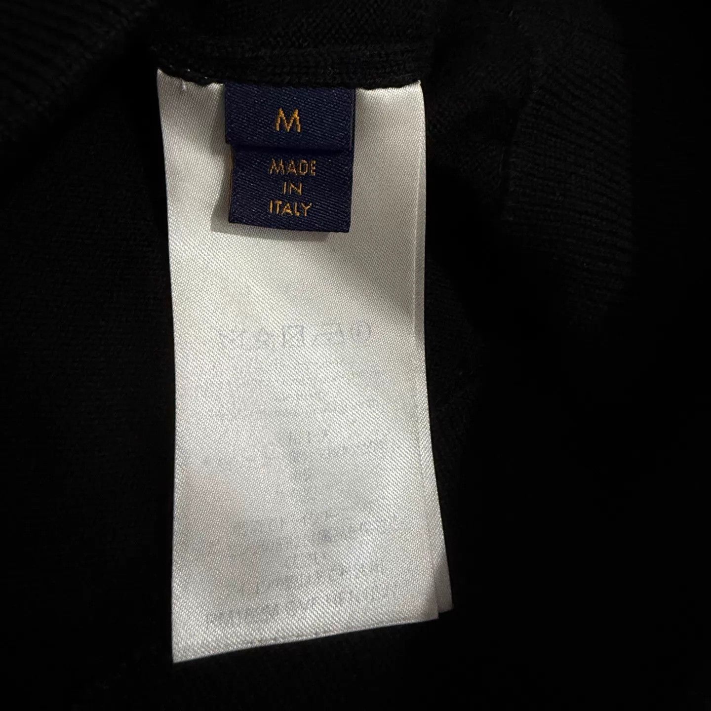 Louis Vuitton LV black wool zipped long sleeve full print lining jacket M Size M / US 6-8 / IT 42-44 - 5 Thumbnail