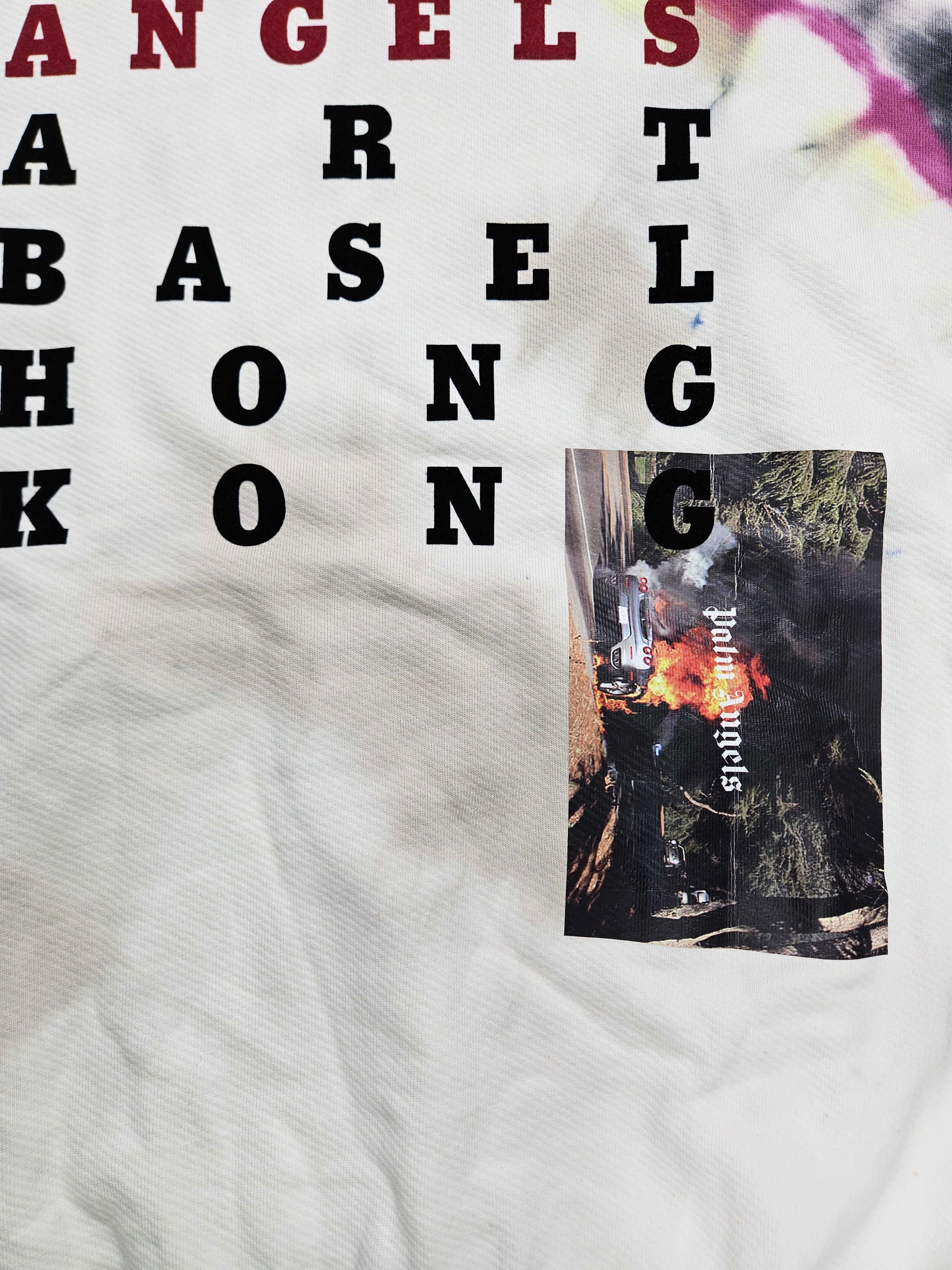 Palm Angels Palm Angels "ART BASEL HONG KONG" Tie-dye Hoodie Size US M / EU 48-50 / 2 - 5 Thumbnail