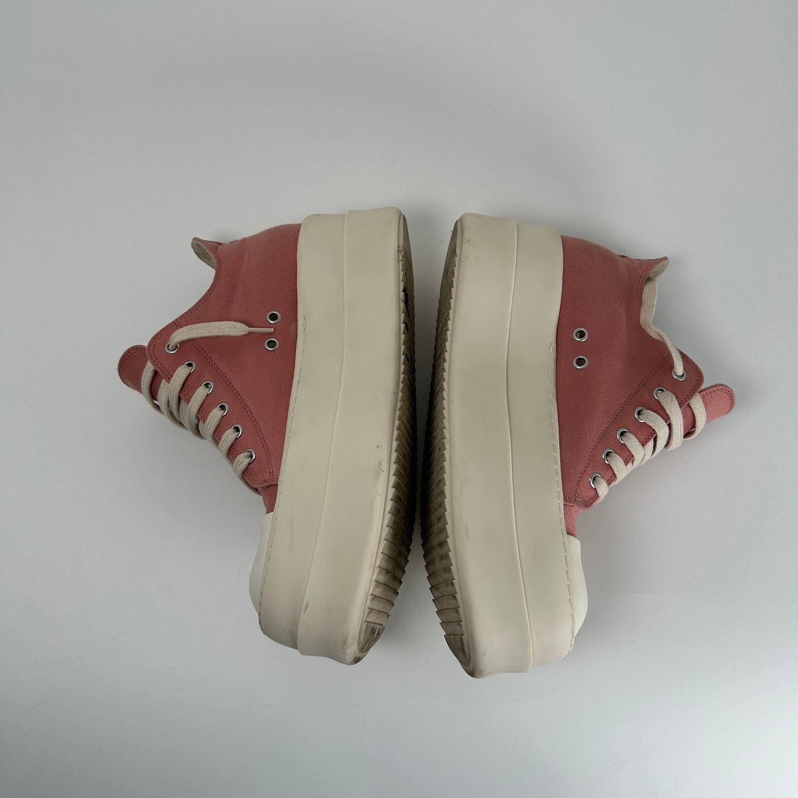 Rick Owens Rick Owens Pink Double Bumper Ramones Low Top Size 41 Size US 8 / EU 41 - 3 Thumbnail