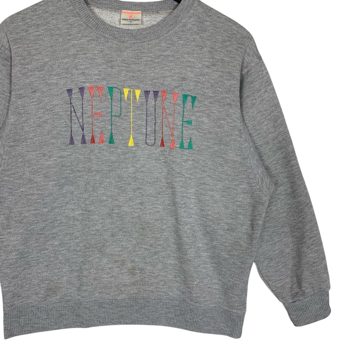 Asics Vintage Neptune Asics Deporte JapaneseBrand Sweatshirt Size M / US 6-8 / IT 42-44 - 6 Thumbnail