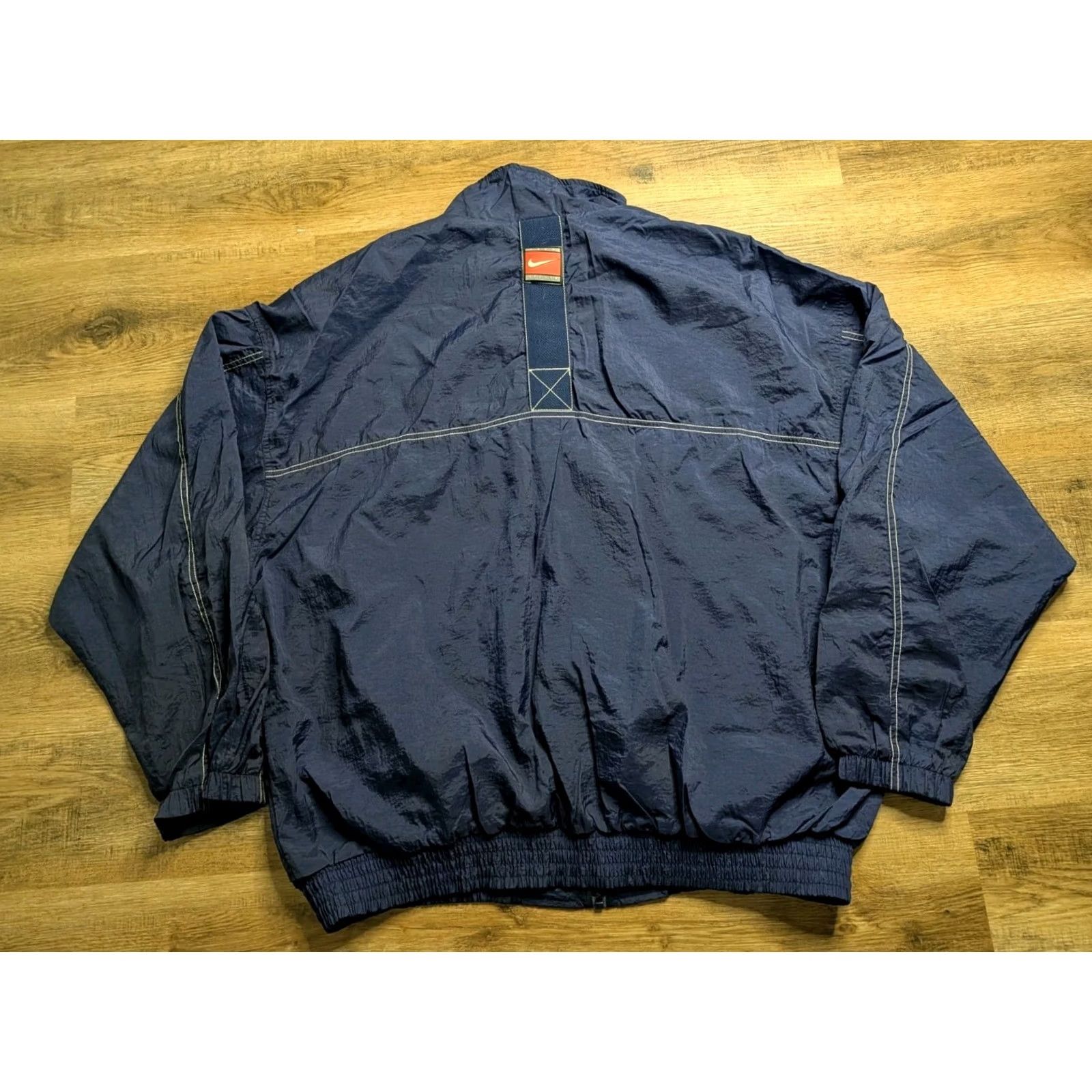 Nike VINTAGE Nike Penn State Nittany Lions Jacket Full Zip XXXL Blue Sports Mens Size US XXL / EU 58 / 5 - 4 Thumbnail