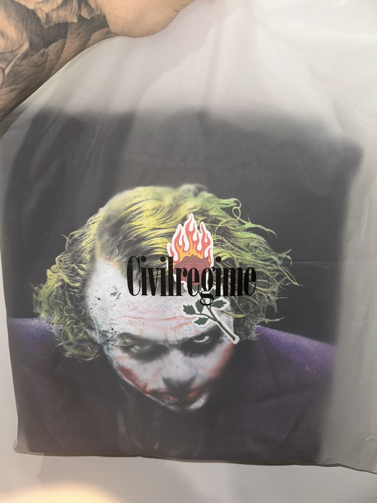 Darc Sport CIVIL REGIME X DARC SPORT X BATMAN X HEATH LEDGER THE JOKER Size US XL / EU 56 / 4 - 4 Thumbnail