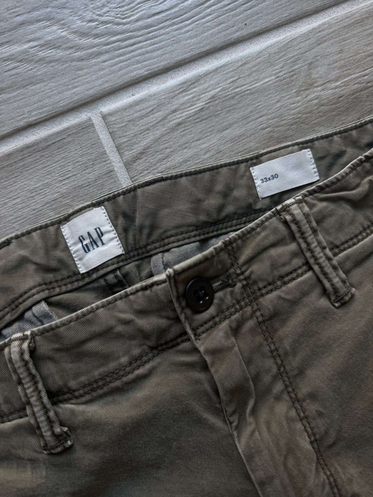 Gap GAP Olive/Forest Green Cargo Pants Size 33x30 Gently Used Size US 33 - 5 Thumbnail