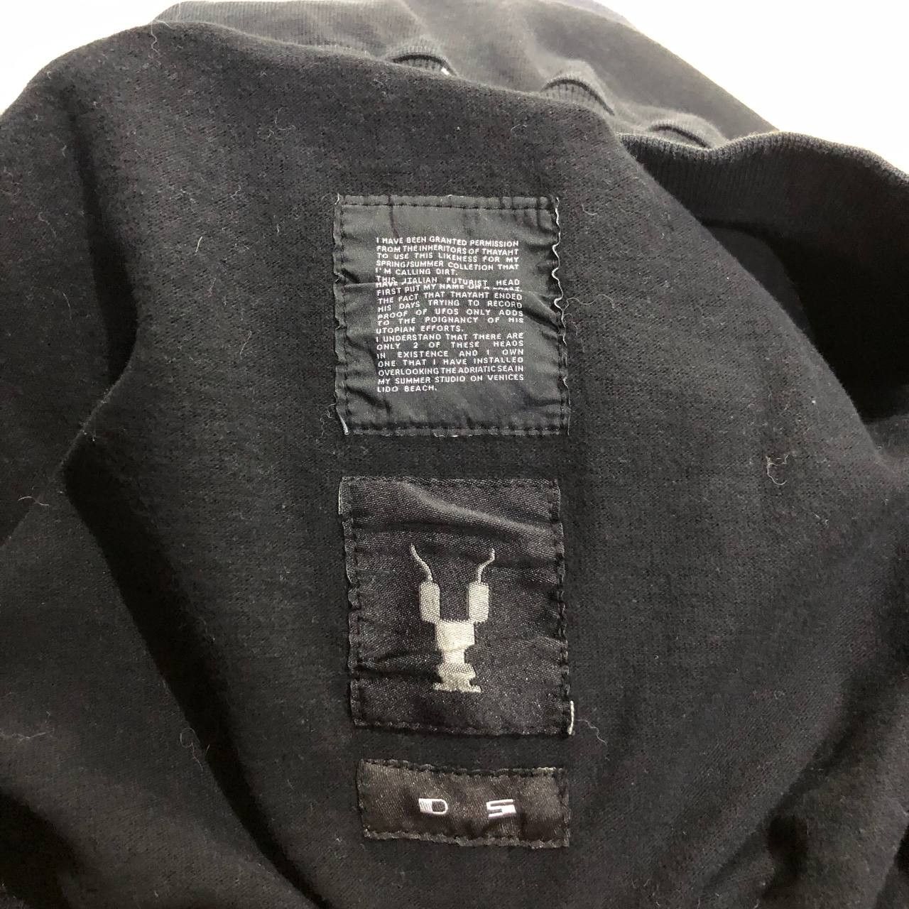 Rick Owens Drkshdw Rick Owens DRKSHDW patches crewneck long sleeves Size US L / EU 52-54 / 3 - 8 Thumbnail
