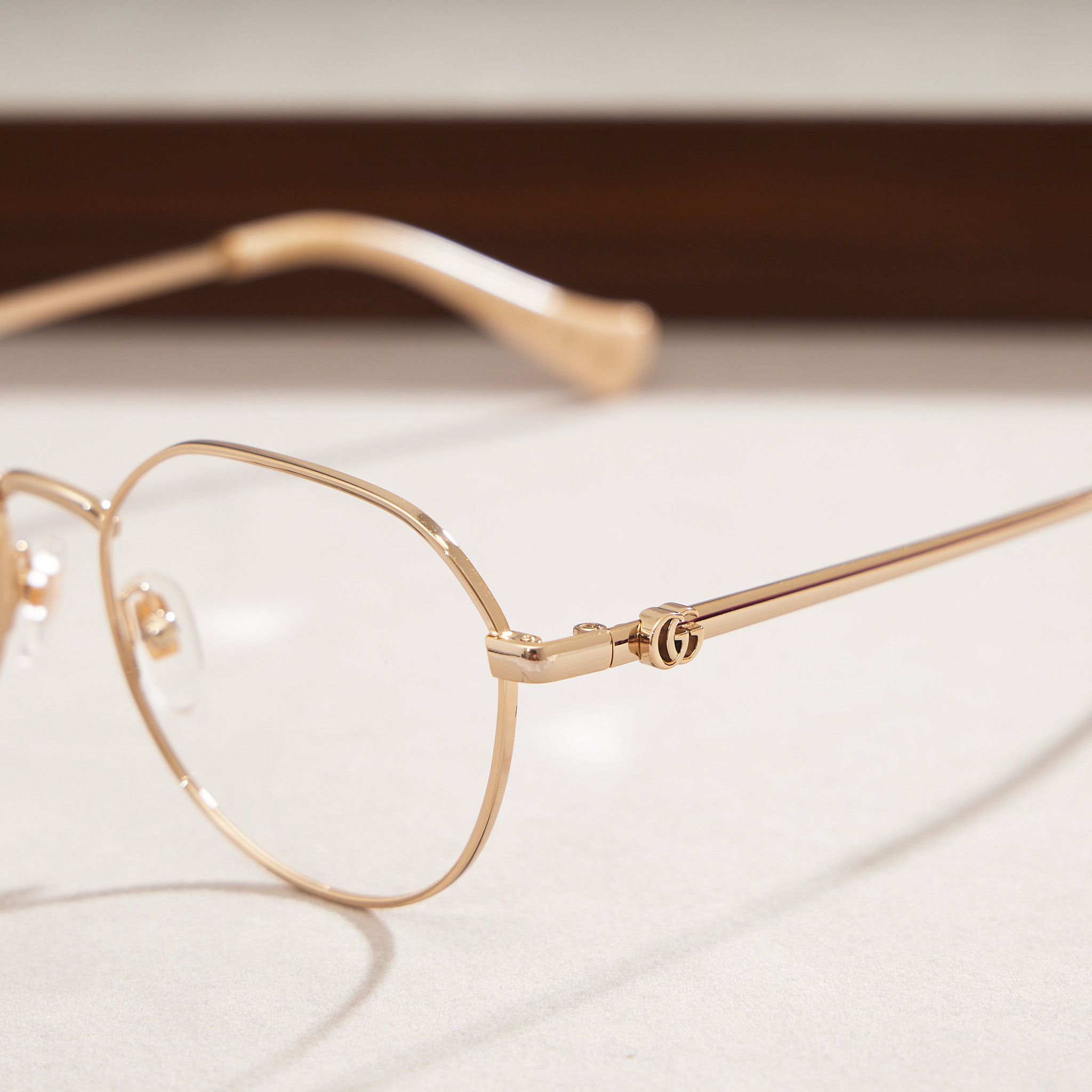 Gucci GUCCI GG1145O 001 Sunglasses GOLD Size ONE SIZE - 3 Thumbnail