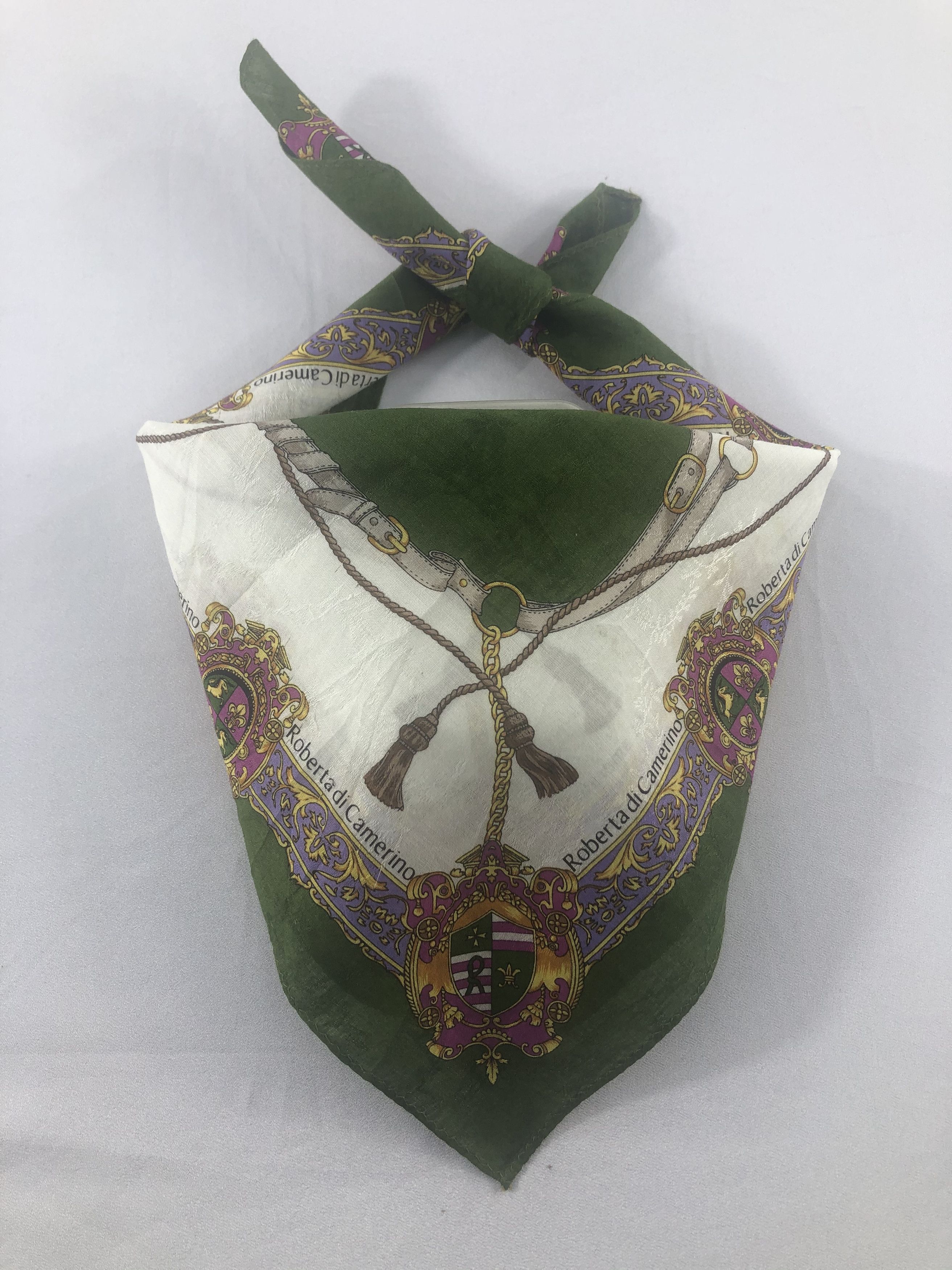 Roberta di Camerino × Vintage Roberta Di Camerino Handkerchief / Bandana / Neckerchief Size ONE SIZE - 1 Thumbnail