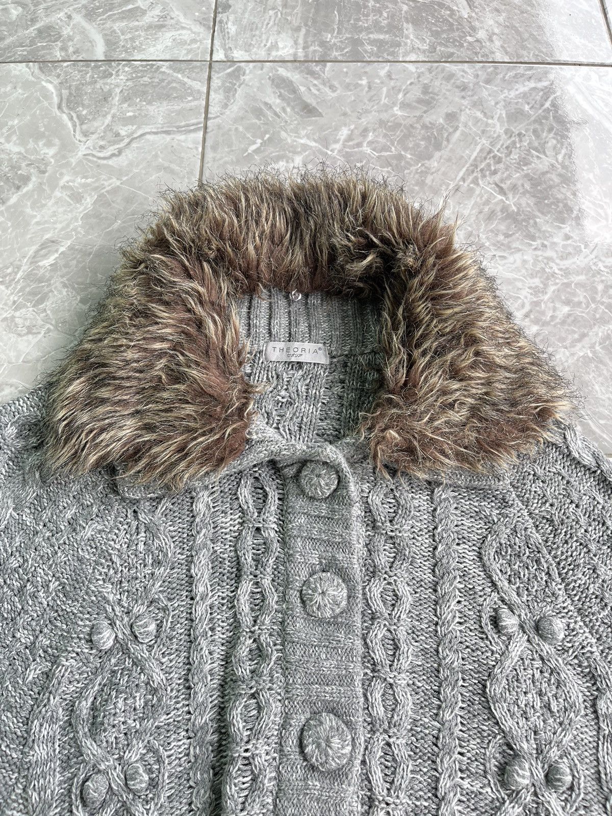 Japanese Brand Japanese Brand Theoria Fur Knit Unikkkk Size US M / EU 48-50 / 2 - 6 Thumbnail