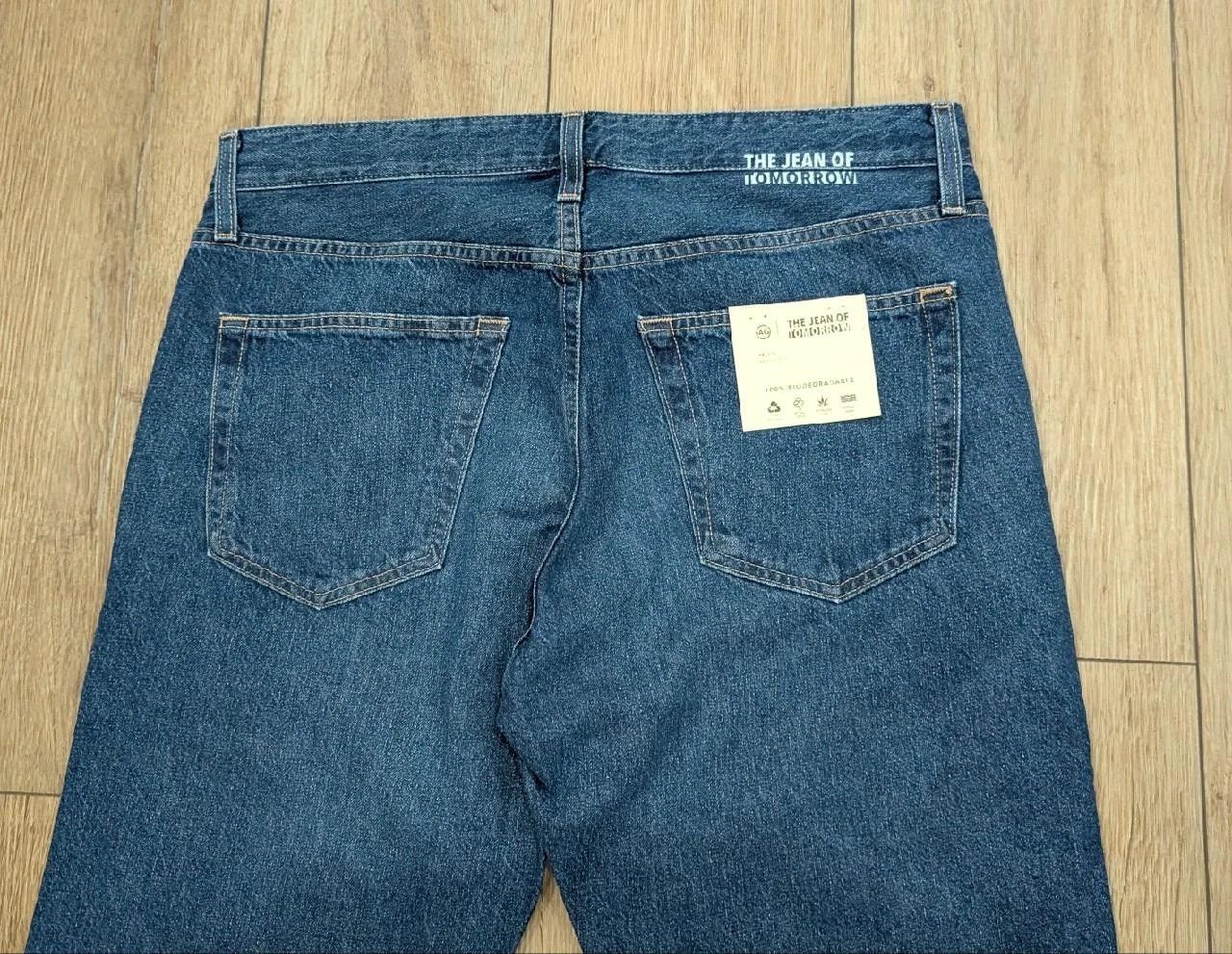 AG Adriano Goldschmied Adriano Goldschmied AG Tellis Slim Straight Jeans 40 x 34 Size US 40 / EU 56 - 5 Thumbnail