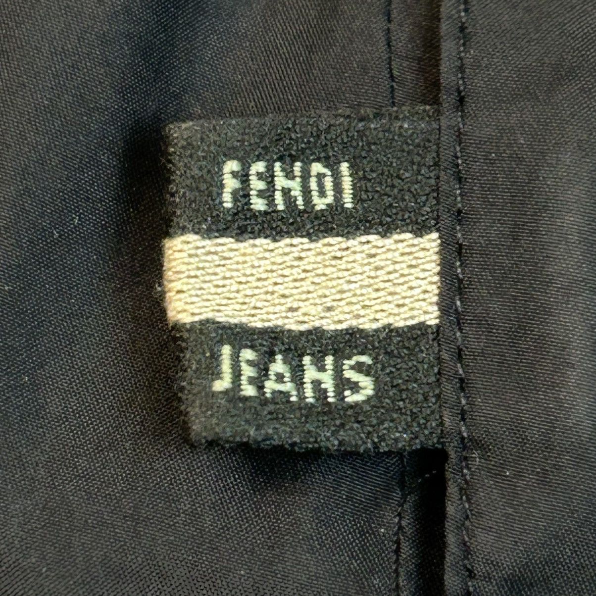 Fendi Vintage Fendi Roma Embroidered Black Vest Size M / US 6-8 / IT 42-44 - 12 Thumbnail