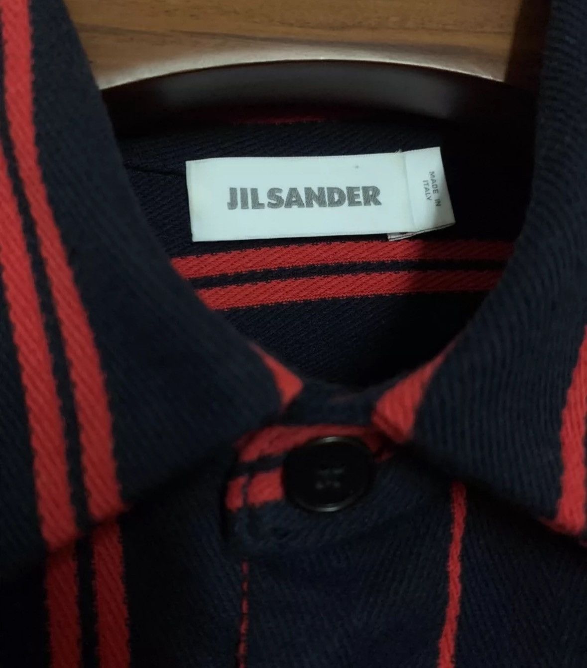 Jil Sander JIL SANDER high-density red stripe jacket2412-Nextarrow Size US S / EU 44-46 / 1 - 3 Thumbnail