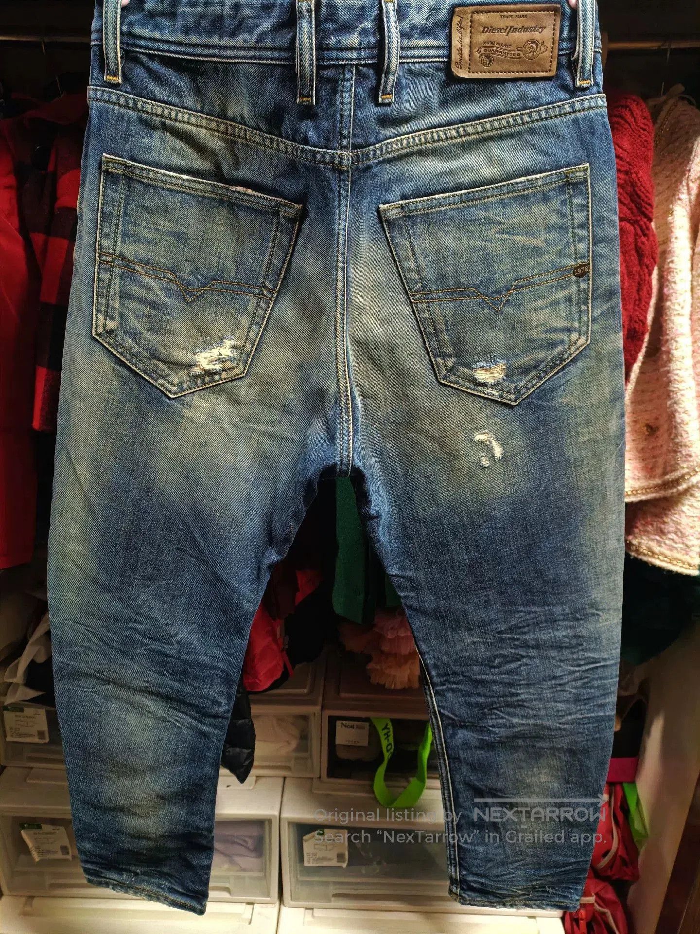 Diesel Diesel Narrot 843S Jeans. Size US 28 / EU 44 - 2 Thumbnail