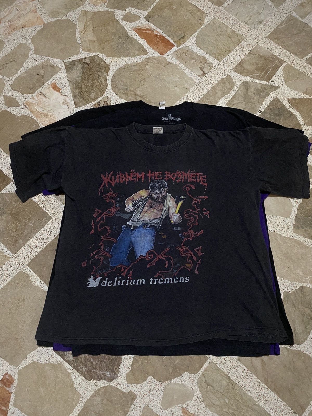 Vintage 90s Euro Delirium Tremens Size US XL / EU 56 / 4 - 1 Thumbnail