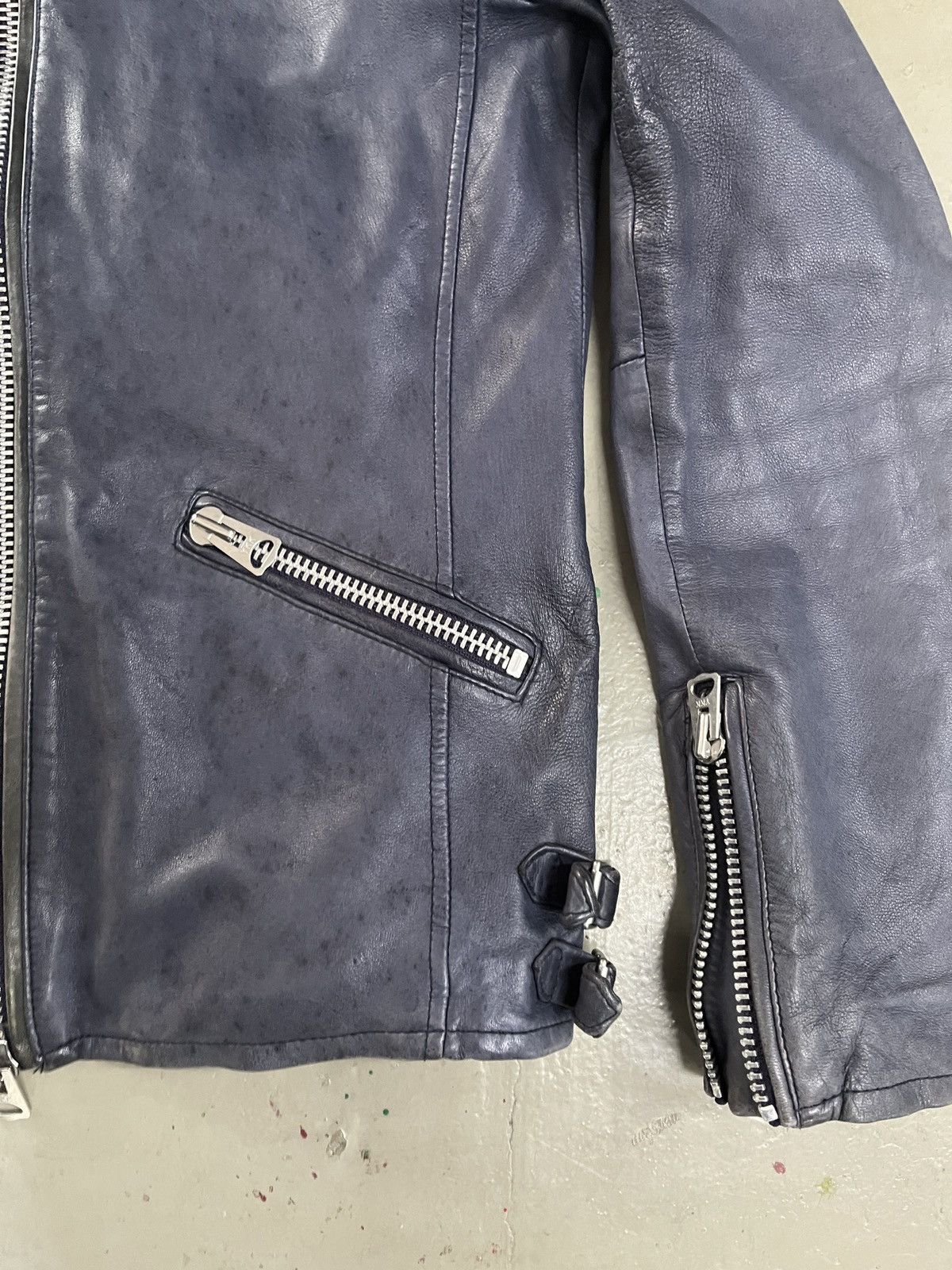 KMRii Nano Universe Archive Goat Leather Biker Jacket Punk Size US M / EU 48-50 / 2 - 14 Thumbnail
