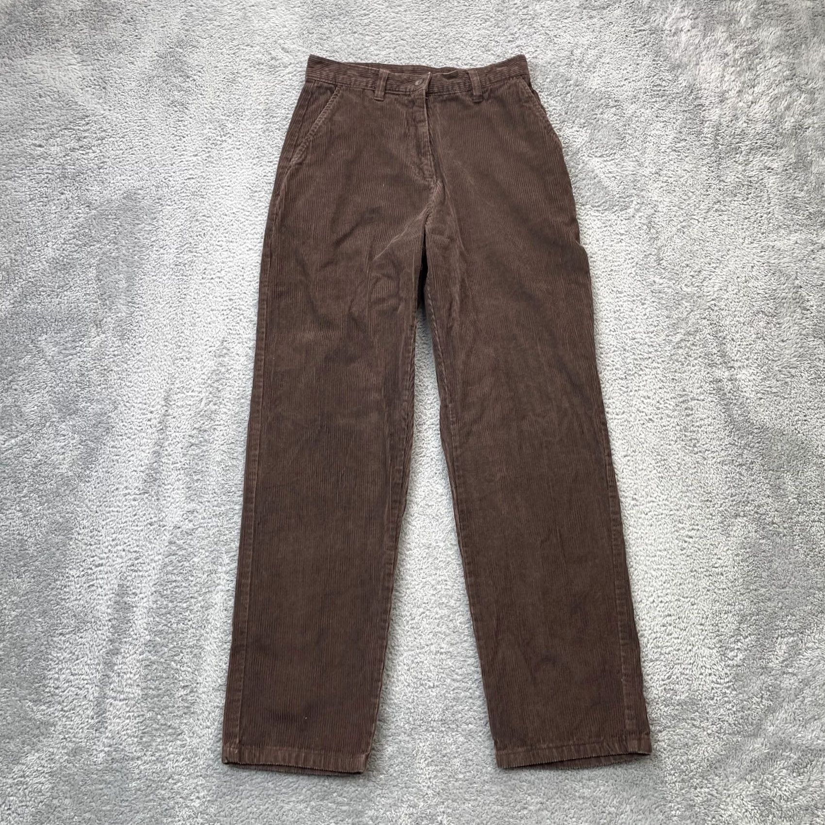 Vintage VINTAGE Woolrich Pants Womens 6P Chino Corduroy Cotton Straight Leg Brown 28" Inseam 28" Casual Preppy Retro Womens Size 28" / US 6 / IT 42 - 2 Thumbnail