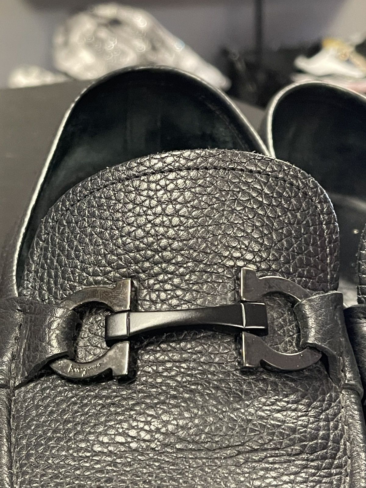 Salvatore Ferragamo Size 12.5 - Ferragamo Grandioso Calfskin Gancini Loafer Size US 12.5 / EU 45-46 - 3 Thumbnail