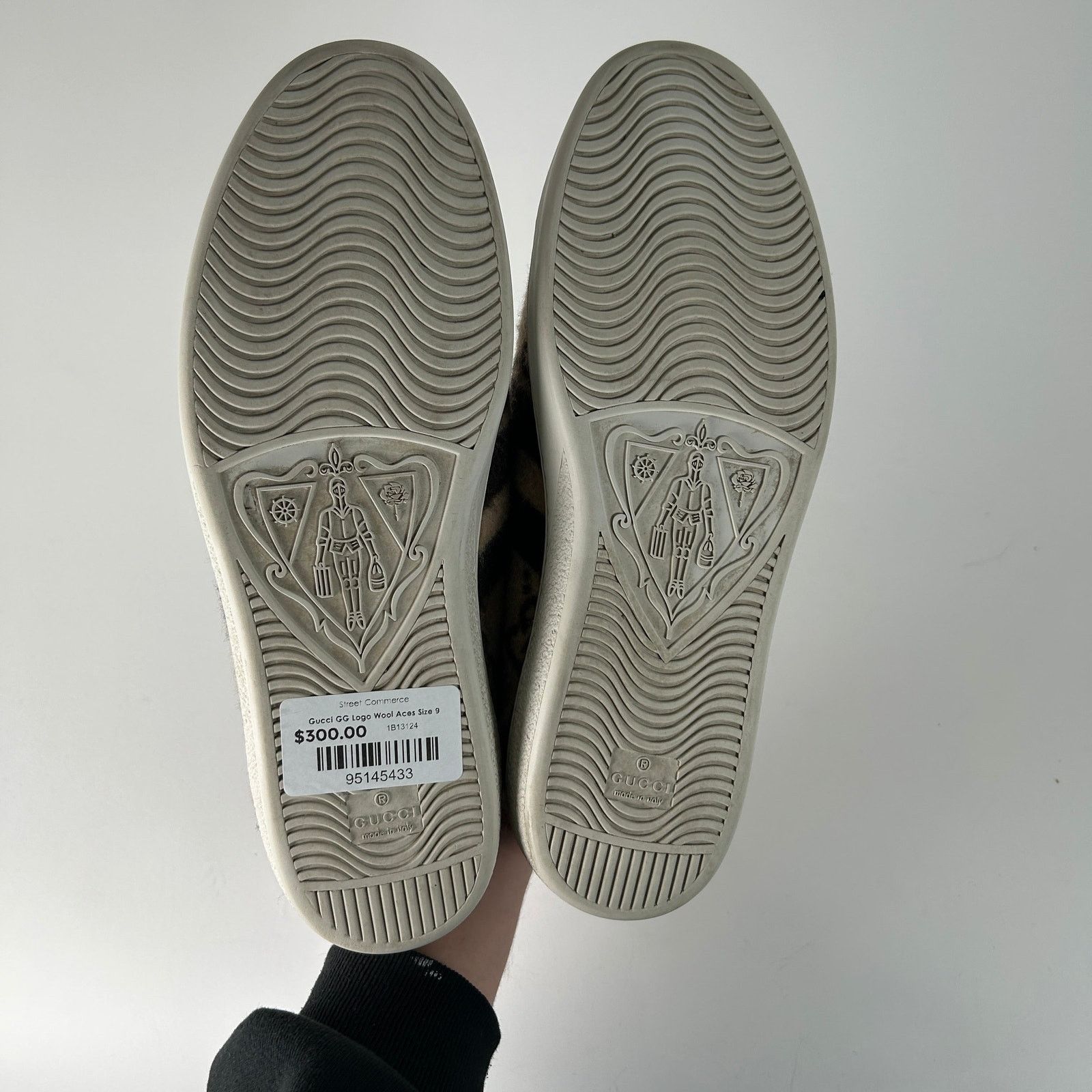Gucci Gucci GG Logo Wool Aces Size 9 Size US 9 / EU 42 - 6 Thumbnail