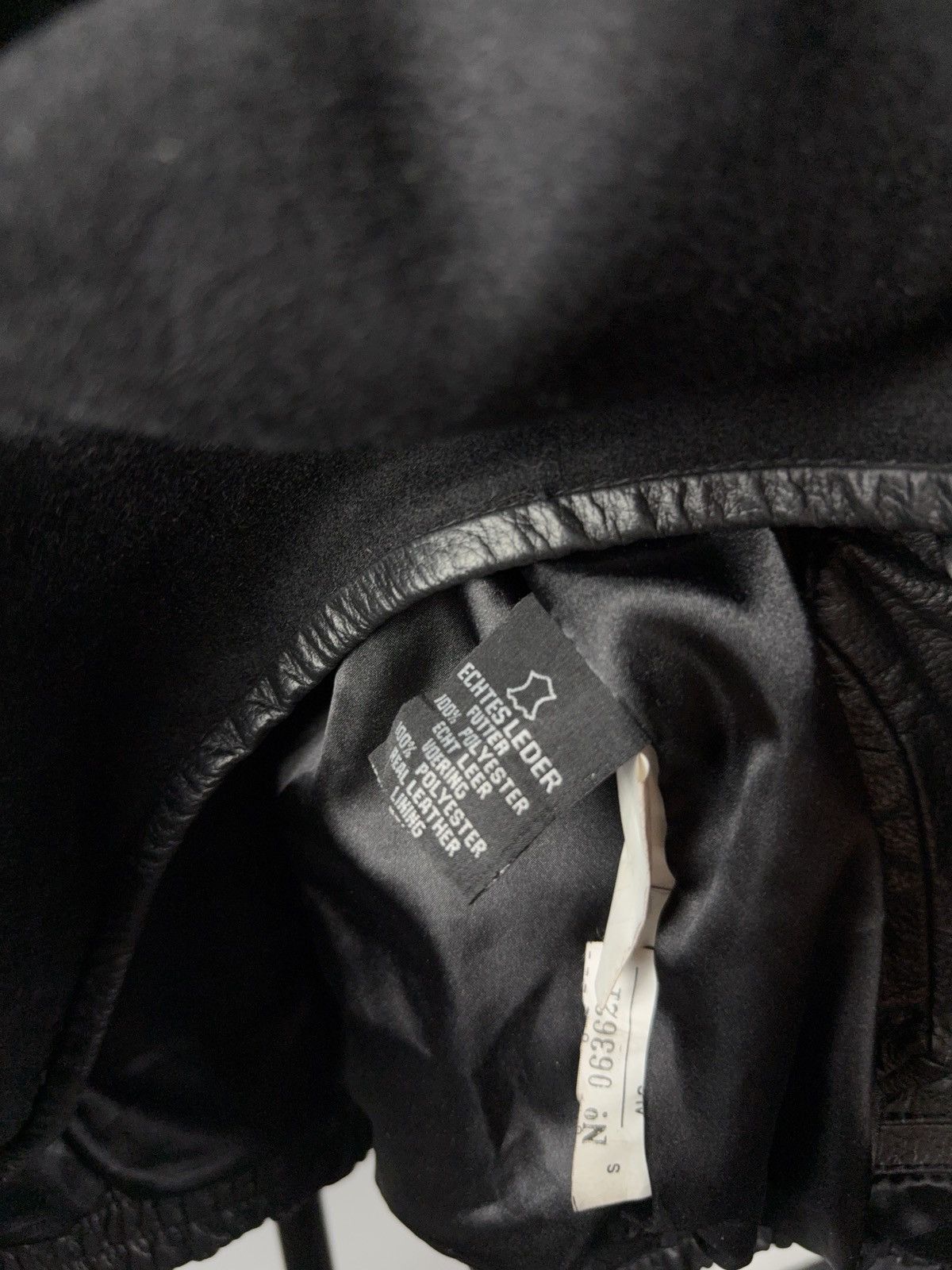 Japanese Brand Vintage 90s Military Army USA Leather Bomber Flight Jacket Size US L / EU 52-54 / 3 - 12 Thumbnail