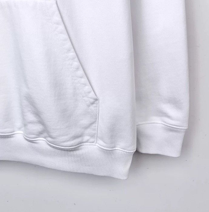 Balenciaga Balenciaga white drawstring hoodie2412-Nextarrow Size US M / EU 48-50 / 2 - 4 Thumbnail
