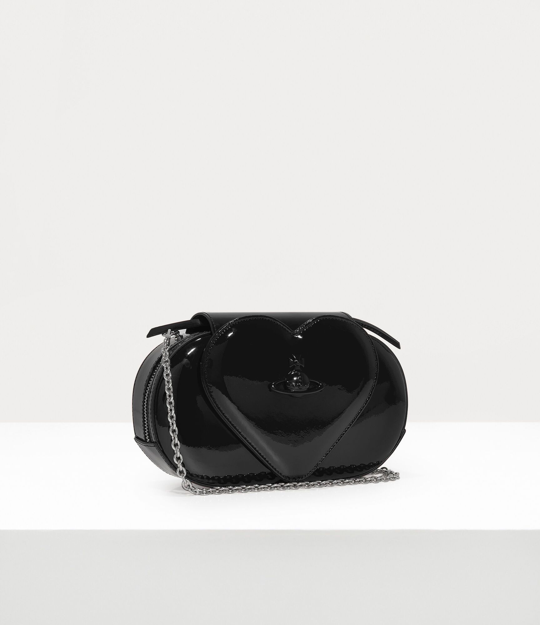 Vivienne Westwood o1f1d3z0825 Size: OS / Jonny Heart Flap Crossbody Bag Black Size ONE SIZE - 4 Thumbnail
