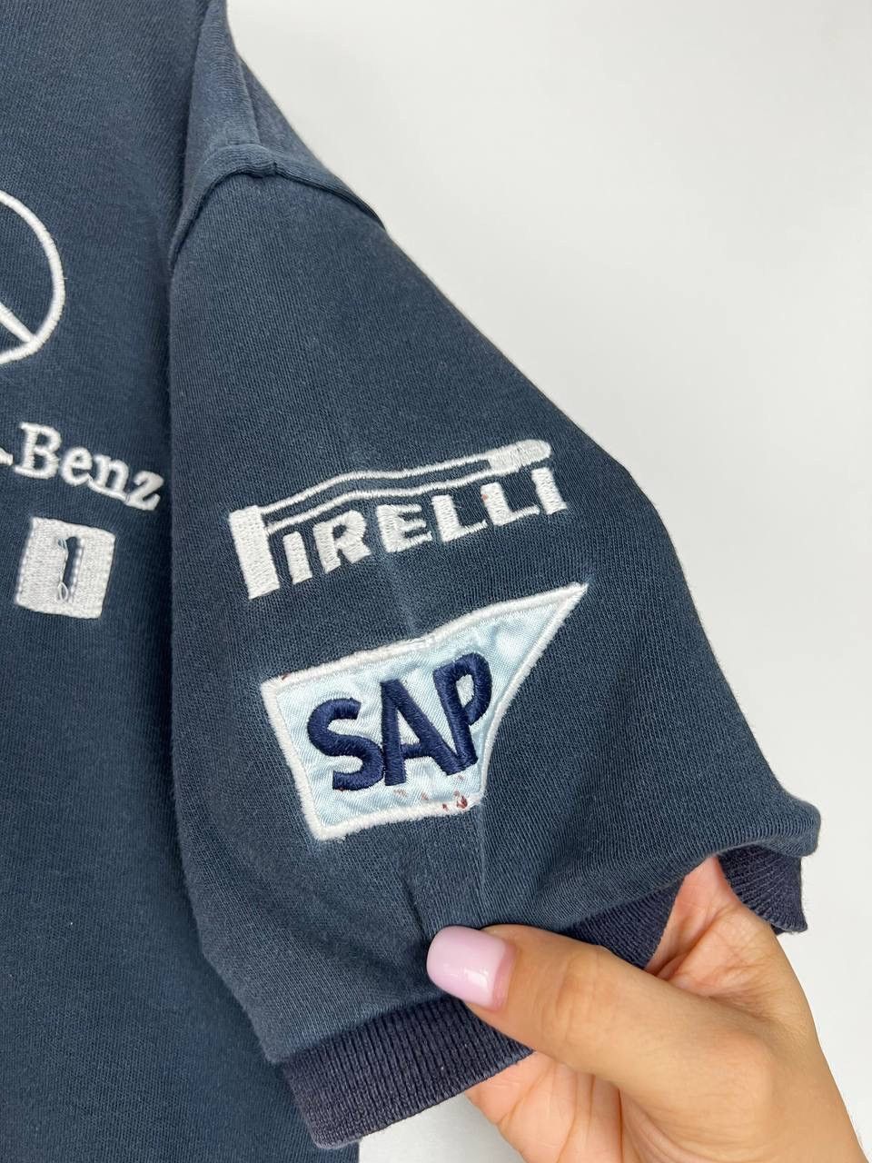 Malcolm McLaren × Mercedes-Benz × Vintage Mercedes Benz McLaren AMG Racing Polo t-shirts size S Size US S / EU 44-46 / 1 - 3 Thumbnail