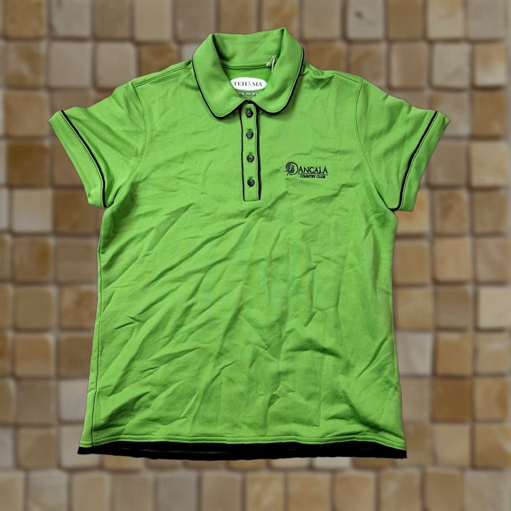 Vintage VINTAGE Tehama Polo Shirt Women's M Green Collared Tennis Golf Shirt Size M / US 6-8 / IT 42-44 - 1 Thumbnail