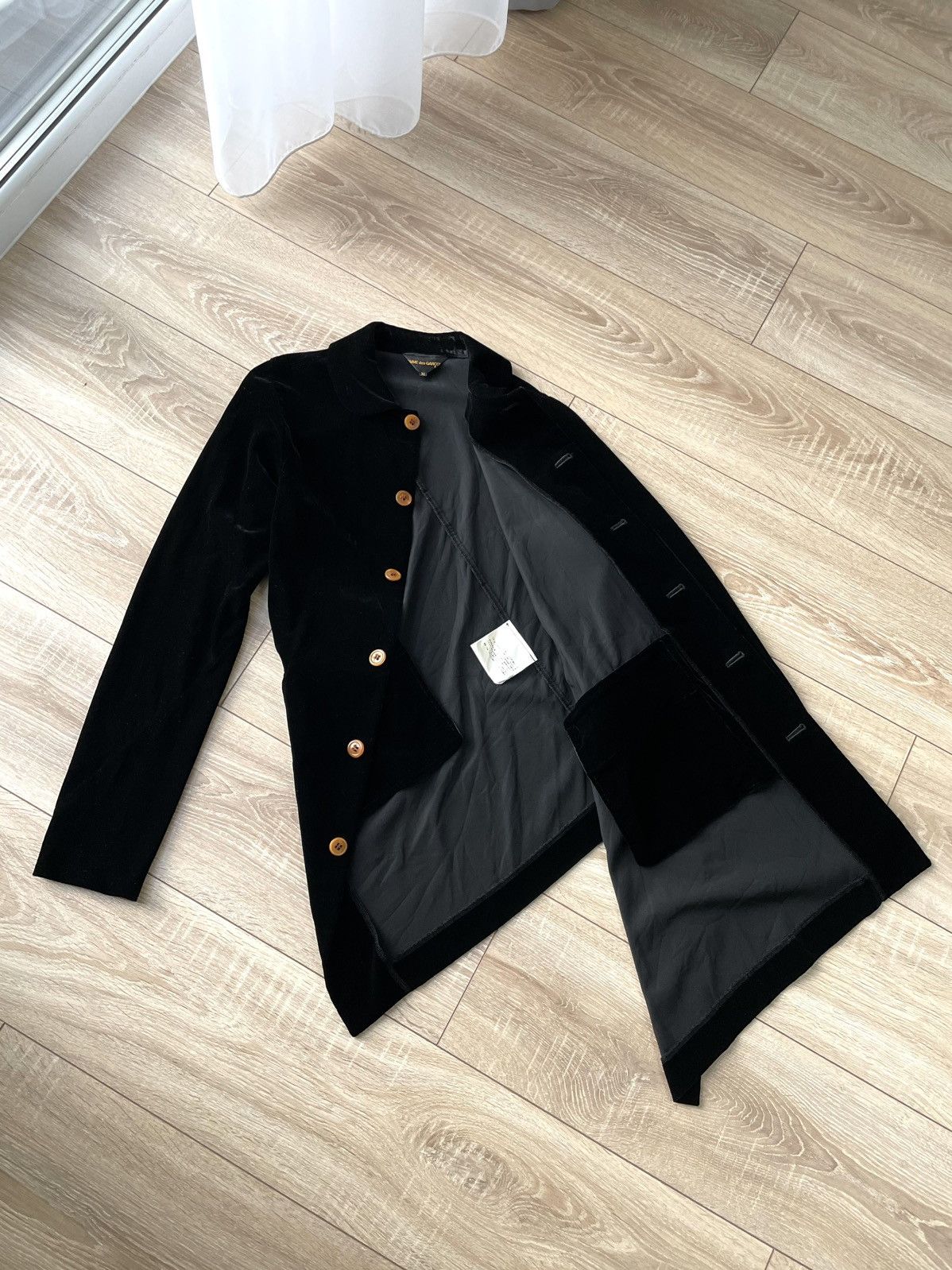 Comme des Garcons ARCHIVE Comme Des Garçons Asymmetrical Coat Jacket Blazer Size M / US 6-8 / IT 42-44 - 5 Thumbnail