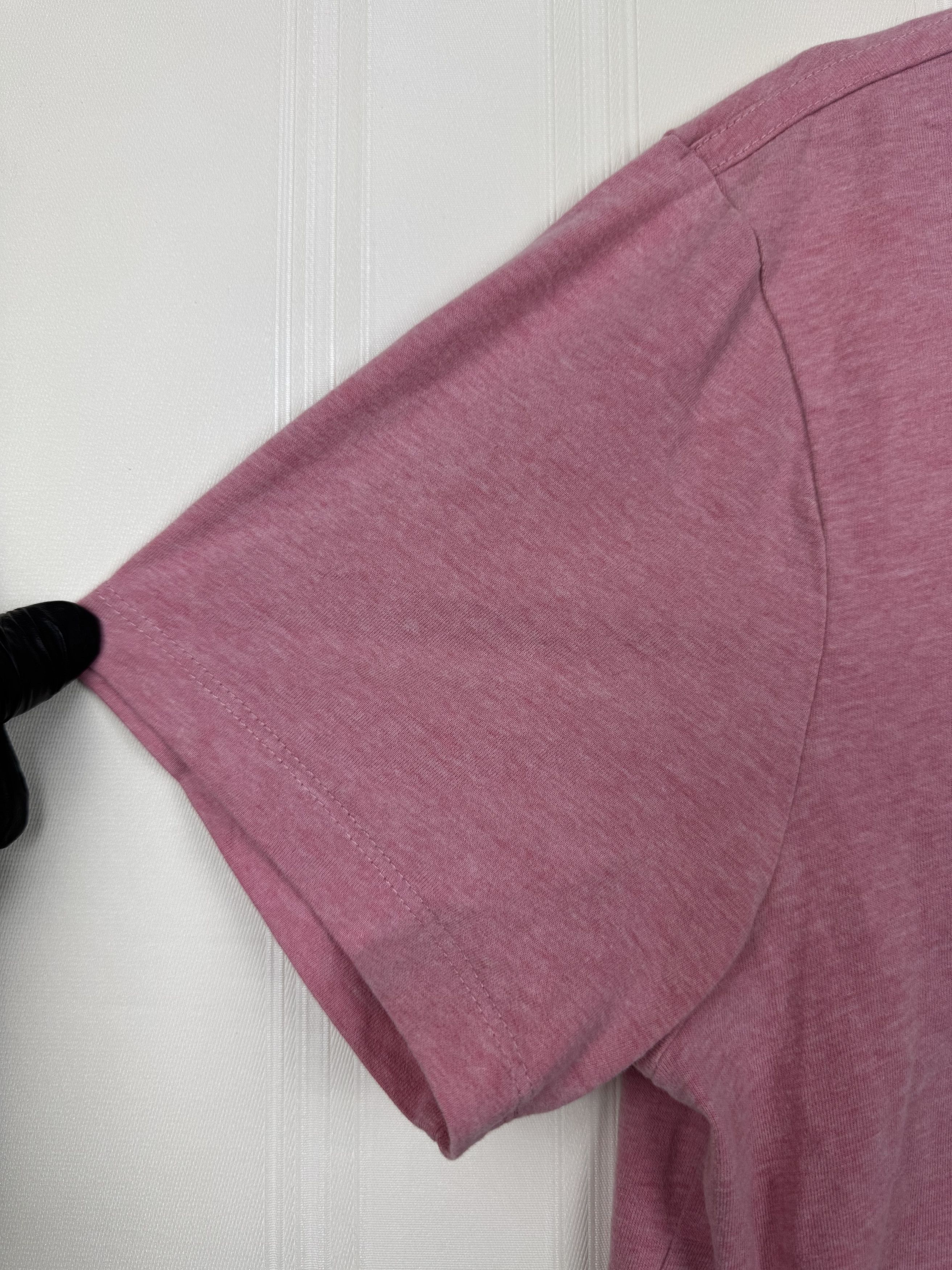Allsaints AllSaints Pink Logo Tee Size M Size US M / EU 48-50 / 2 - 14 Thumbnail