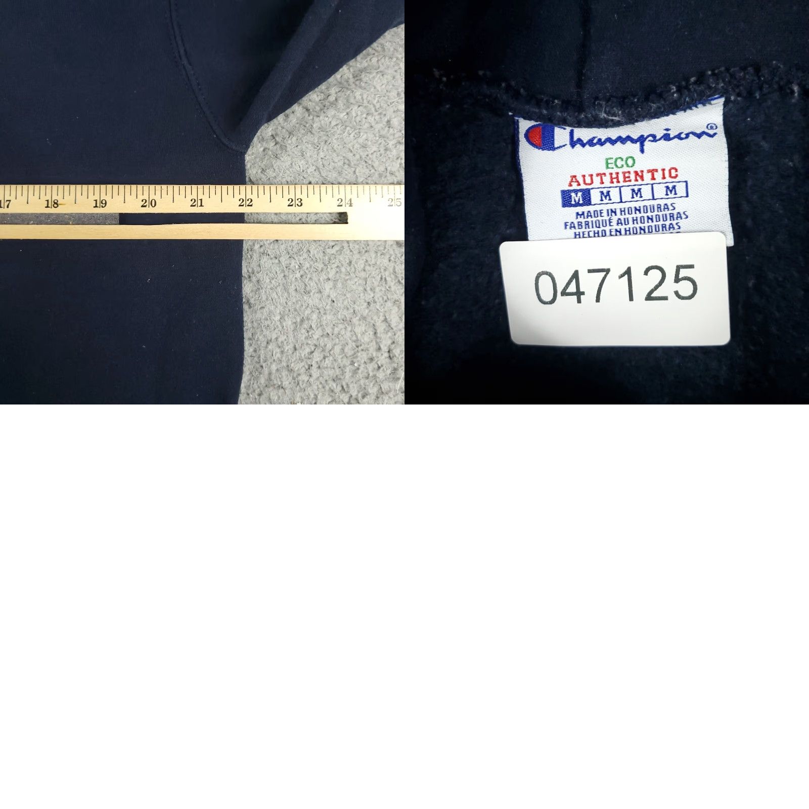 Champion VINTAGE Champion Hoodie Pullover Mens Medium Blue Casual Zipper Logo Knit Fall Winter Size US M / EU 48-50 / 2 - 8 Thumbnail