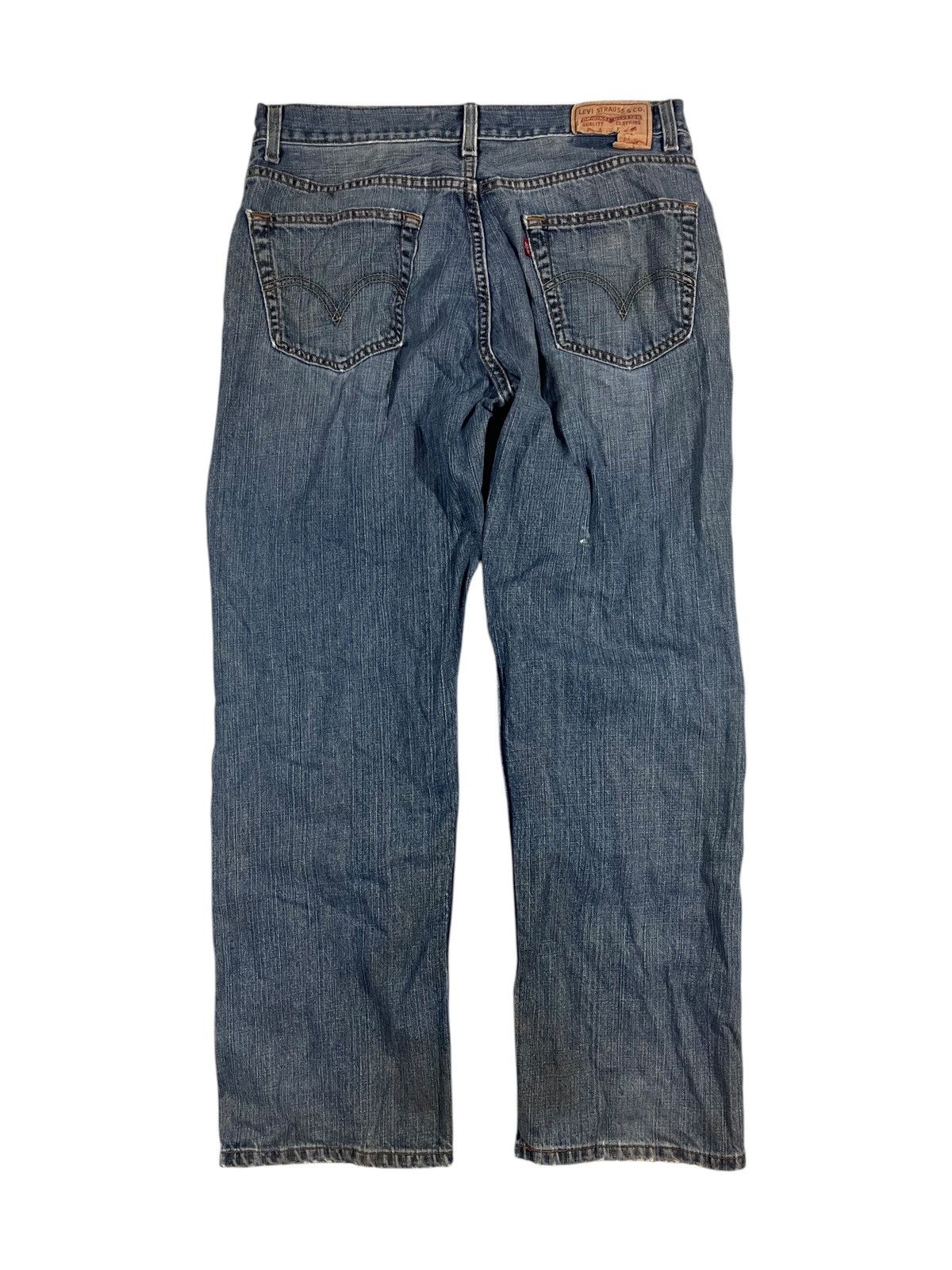 Levi's Vintage Levis 559 Relaxed Straight Fit Jeans Faded Blue Size US 34 / EU 50 - 2 Thumbnail