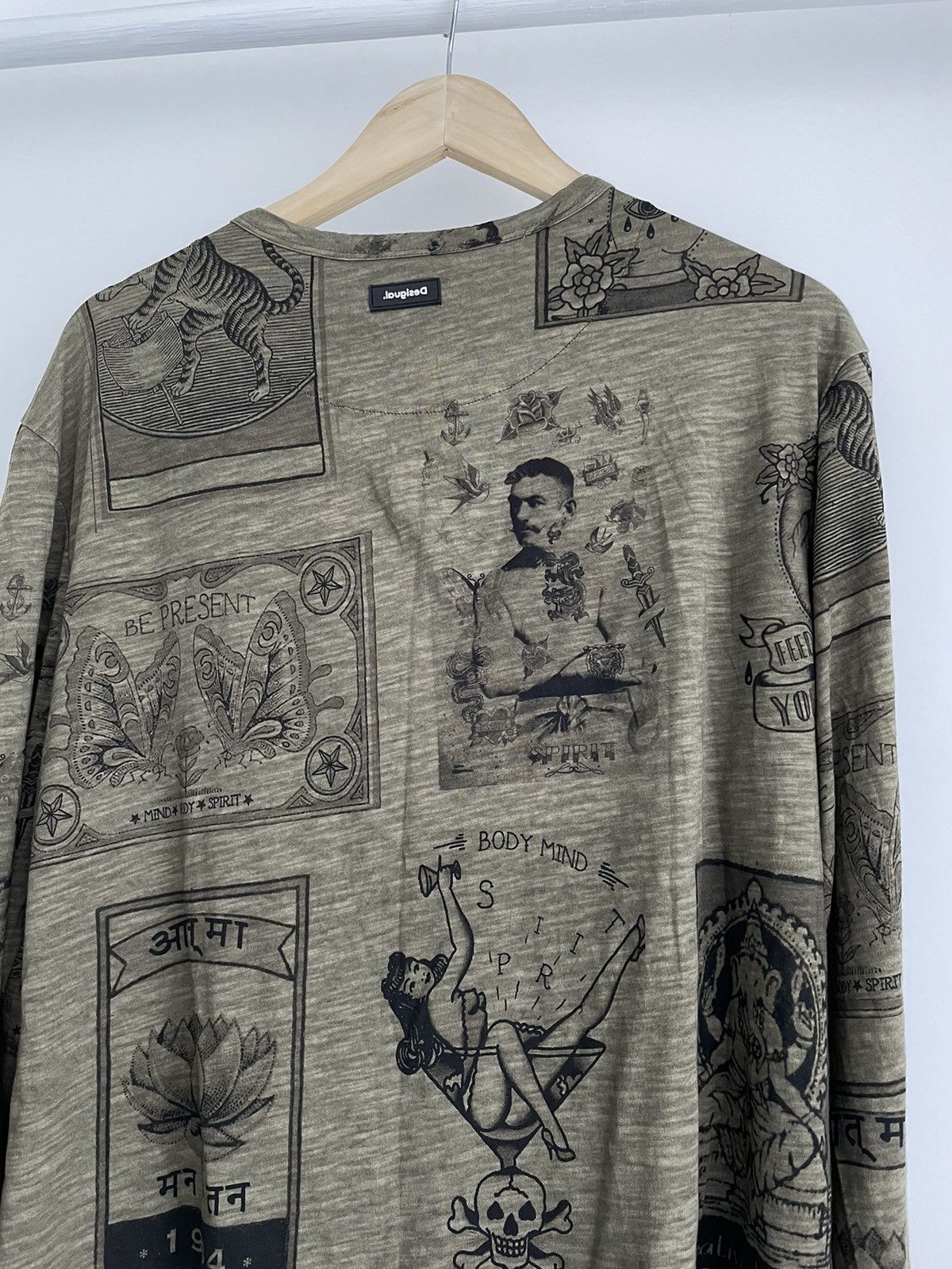 Desigual Desigual Avant Garde Organic Long Sleeve Size US L / EU 52-54 / 3 - 6 Thumbnail