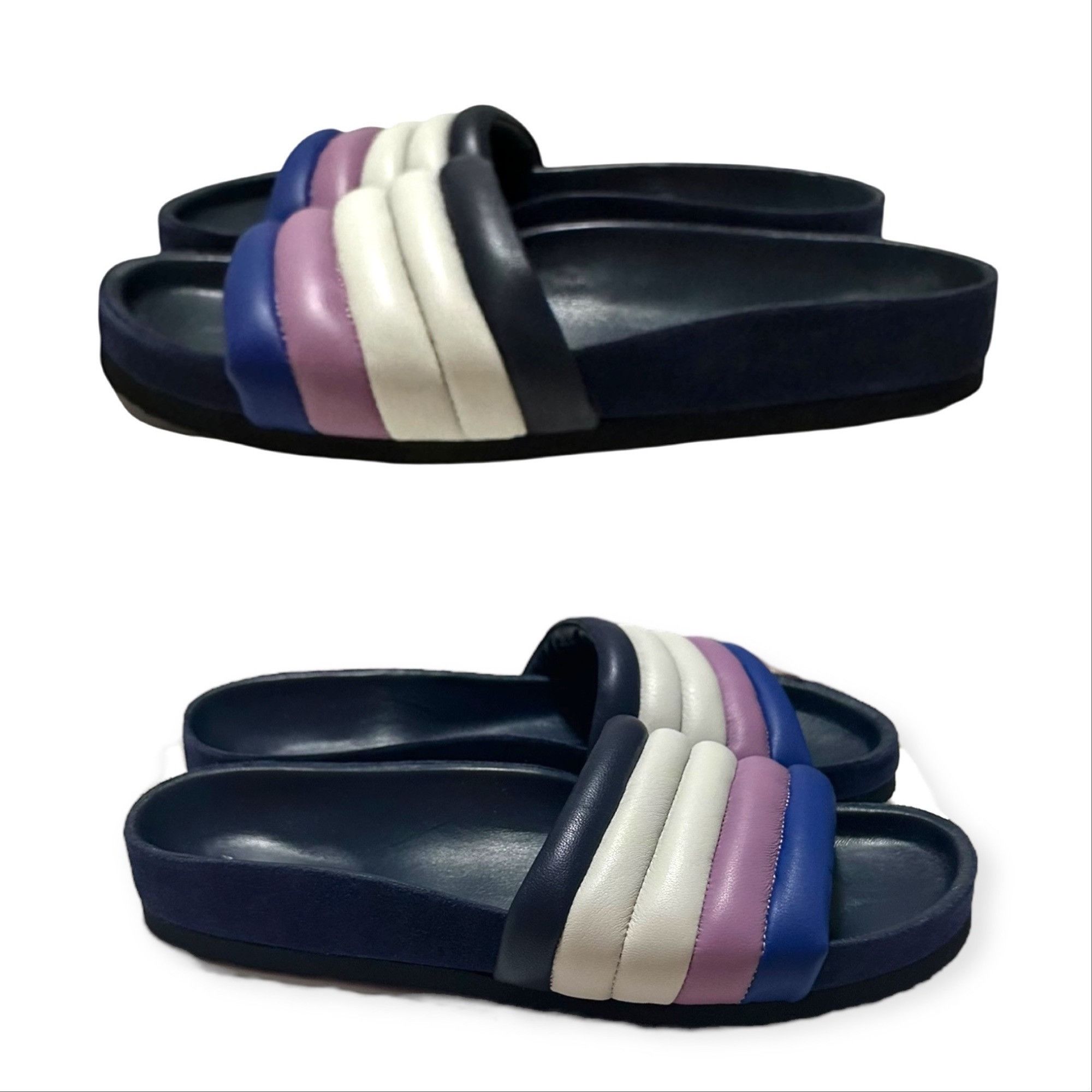 Isabel Marant Isabel Marant Hellea Slide Sandal Electrxic Blue, EU 37 NIB Size US 7 / IT 37 - 14 Thumbnail