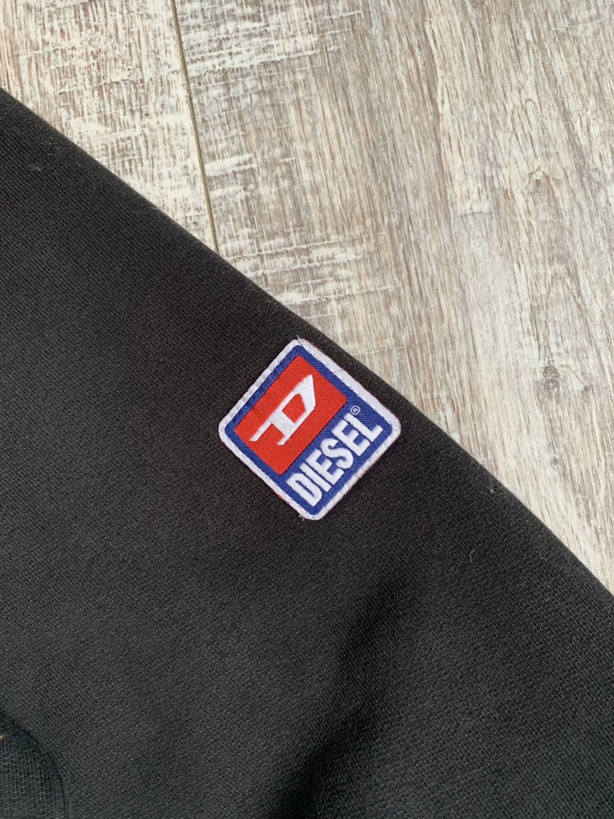 Diesel × Vintage Vintage Y2K Diesel big logo hoodies Size US XL / EU 56 / 4 - 5 Thumbnail