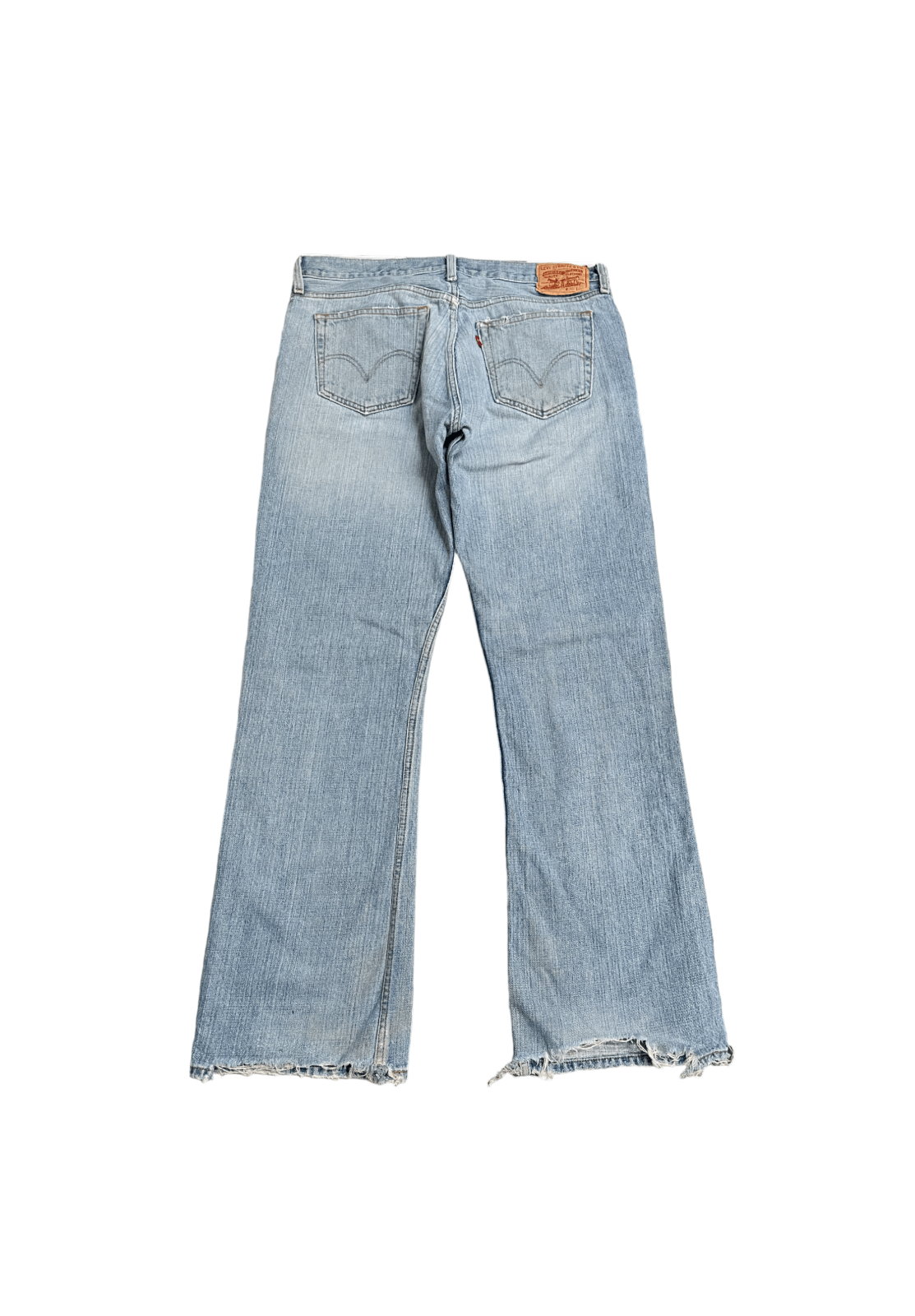 Levi's Vintage Levis 527 Low bootcut Distressed Jeans L228 Size US 36 / EU 52 - 2 Thumbnail