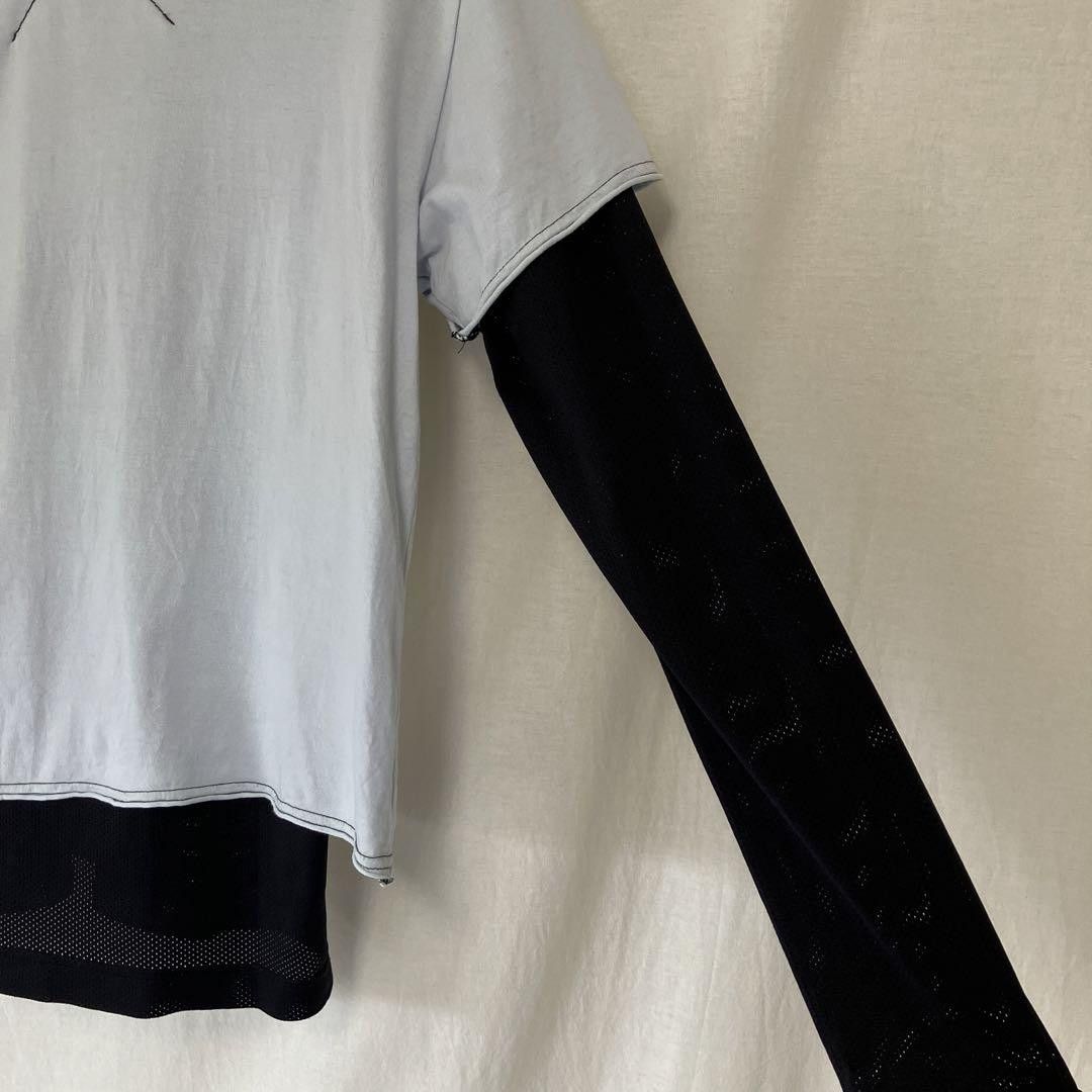 Comme des Garcons × Comme des Garcons Homme Plus AD2013 Mesh Layered Long Sleeve Tee Size US S / EU 44-46 / 1 - 4 Thumbnail