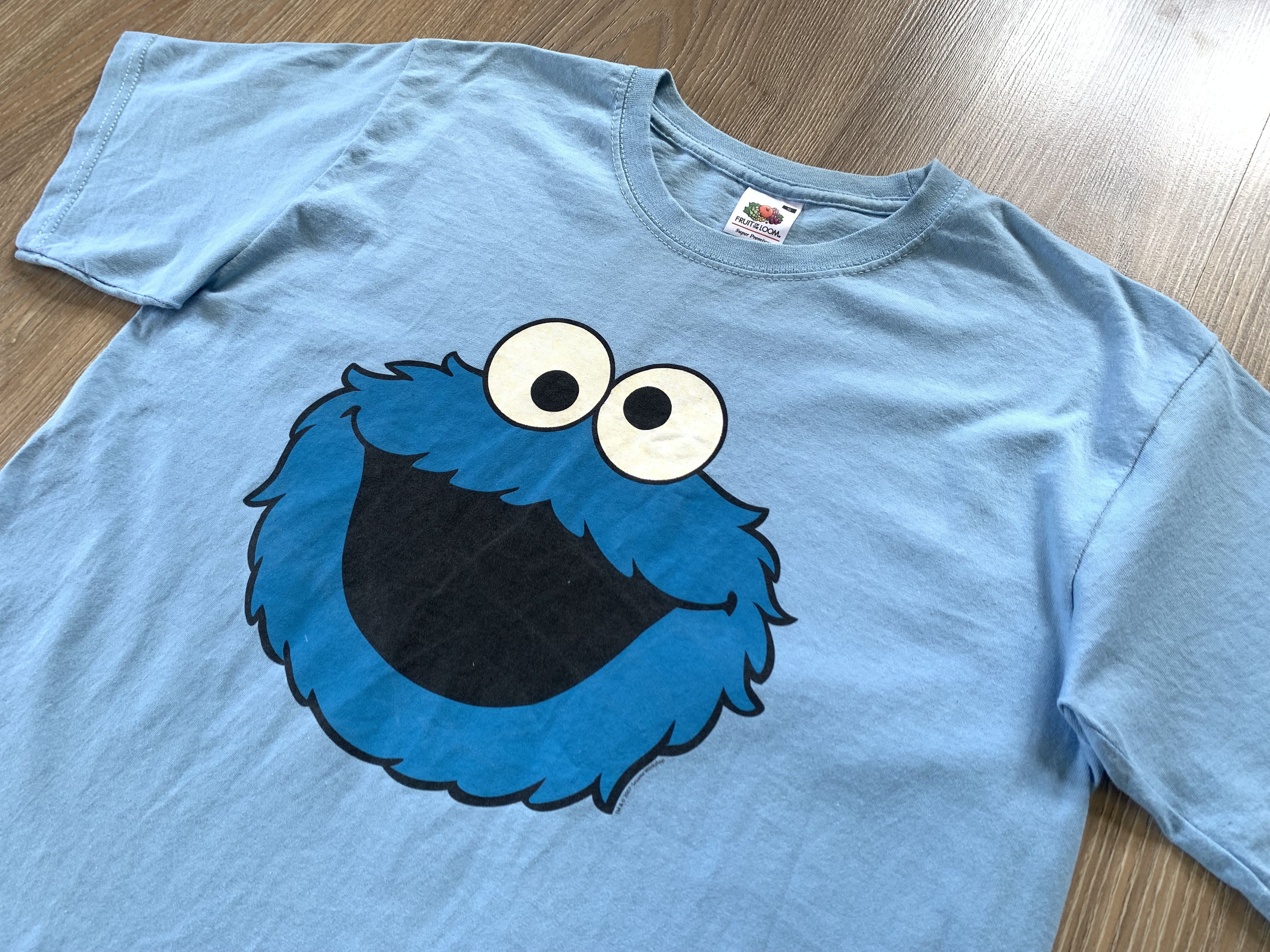 Cartoon Network × Fruit Of The Loom Sesame Street Cookie Monster T-Shirt Size US S / EU 44-46 / 1 - 4 Thumbnail