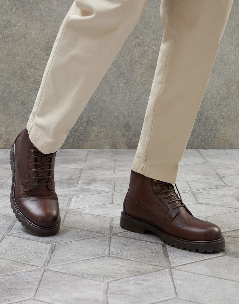 Brunello Cucinelli o1w1db10924 Boot in Brown Size US 9 / EU 42 - 3 Thumbnail