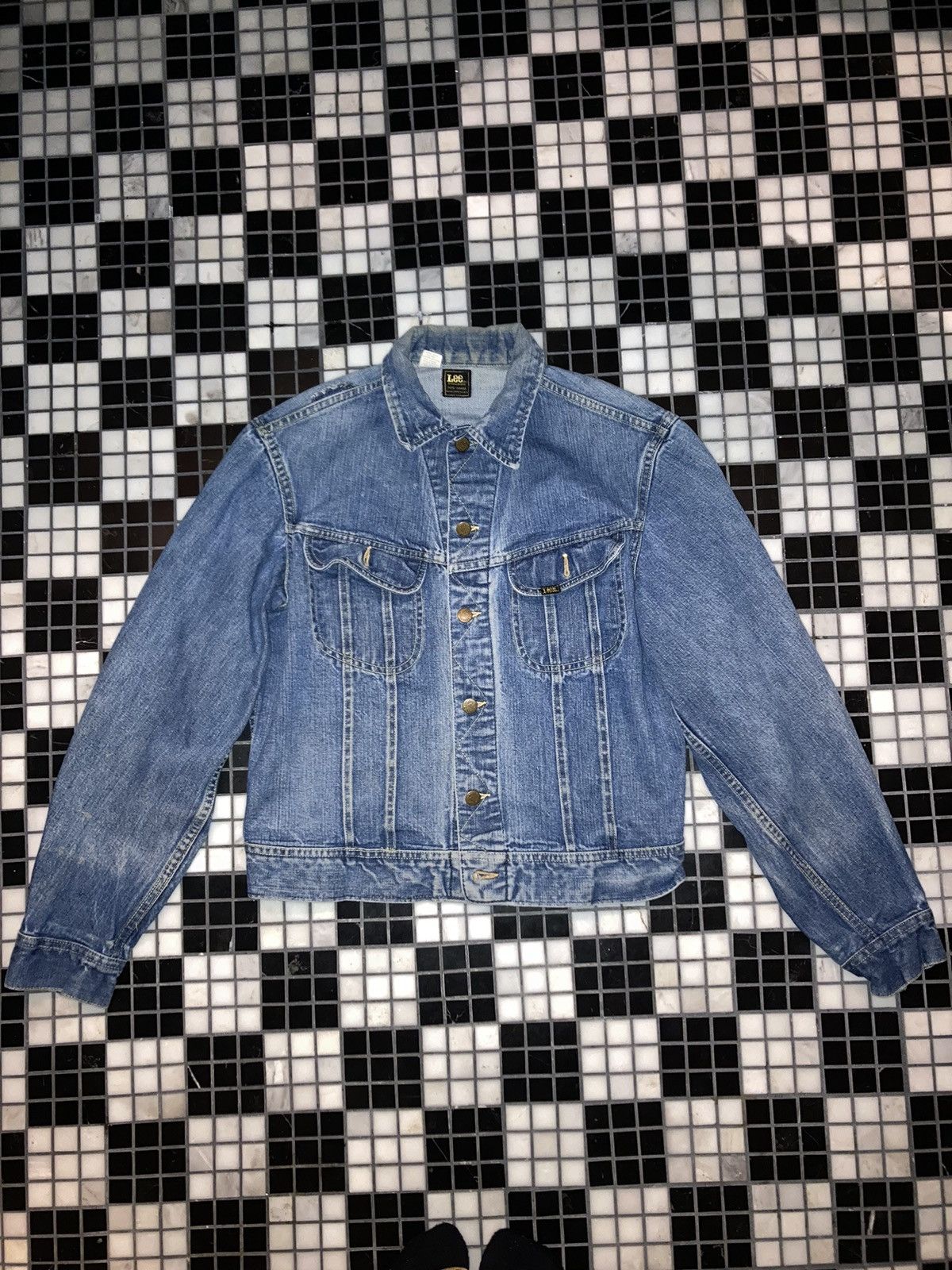 Hedi Slimane × Vintage Vintage 1970s Lee Denim Jacket Hedi Slimane  
